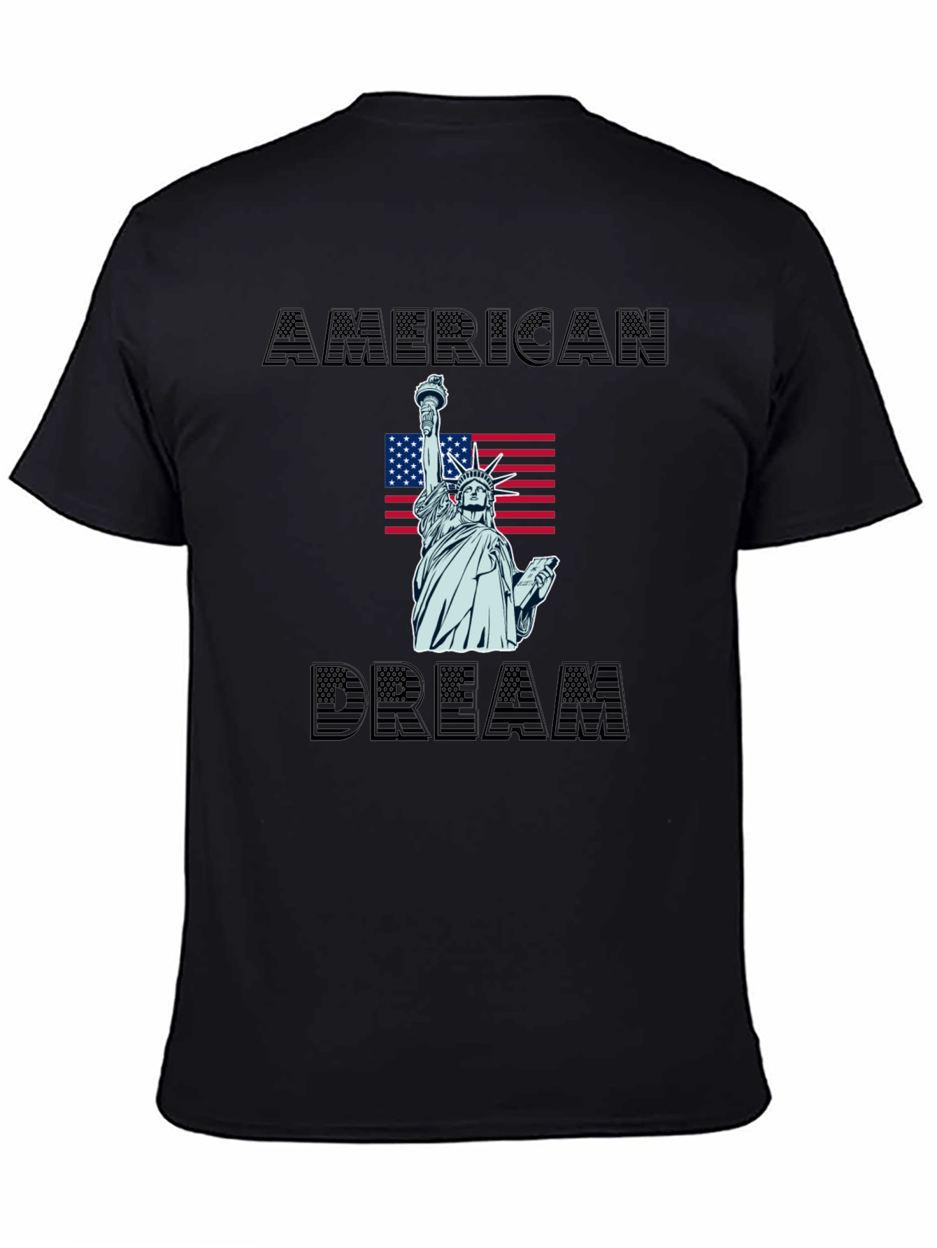 American Dream Graphic Tee - Statue of Liberty T-Shirt