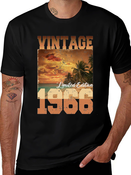 Vintage 1966 Limited Edition Black T-Shirt