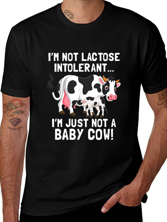 Funny Cow T-Shirt - Not Lactose Intolerant