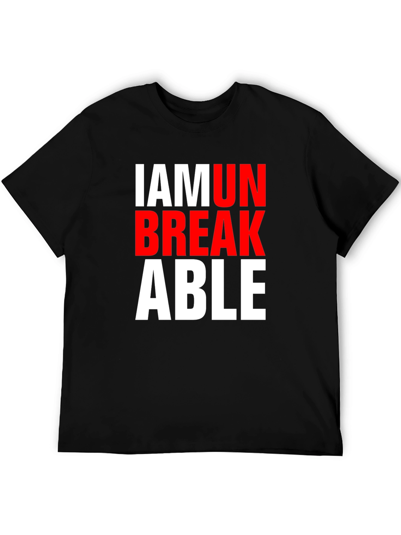 Unbreakable Graphic Tee - Black T-Shirt