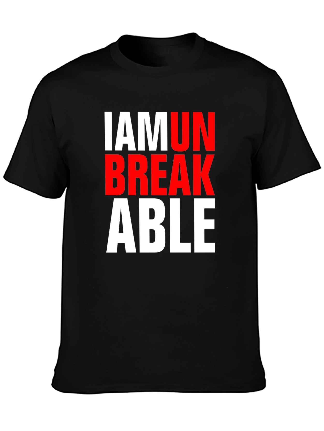 Unbreakable Graphic Tee - Black T-Shirt