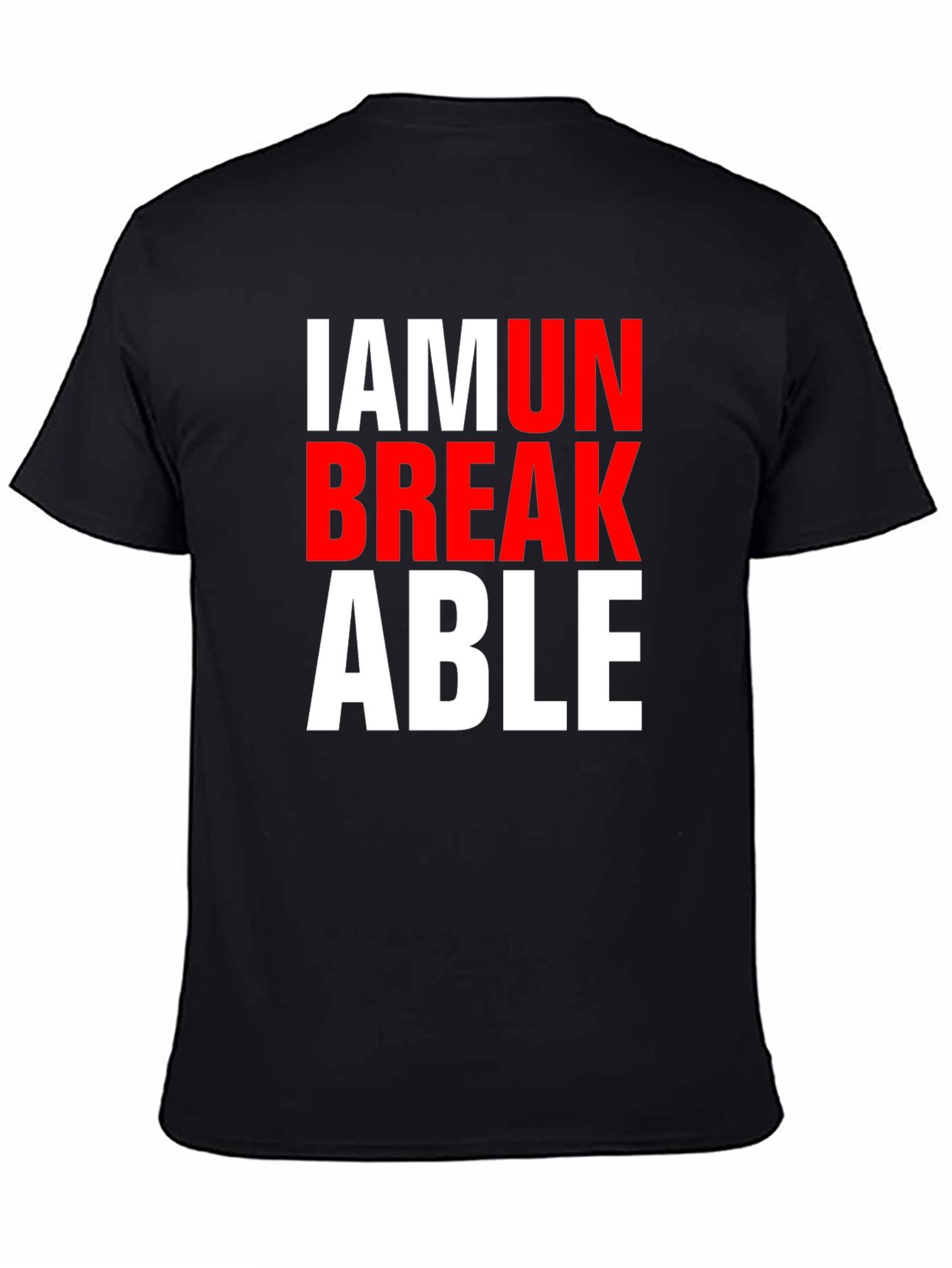 Unbreakable Graphic Tee - Black T-Shirt