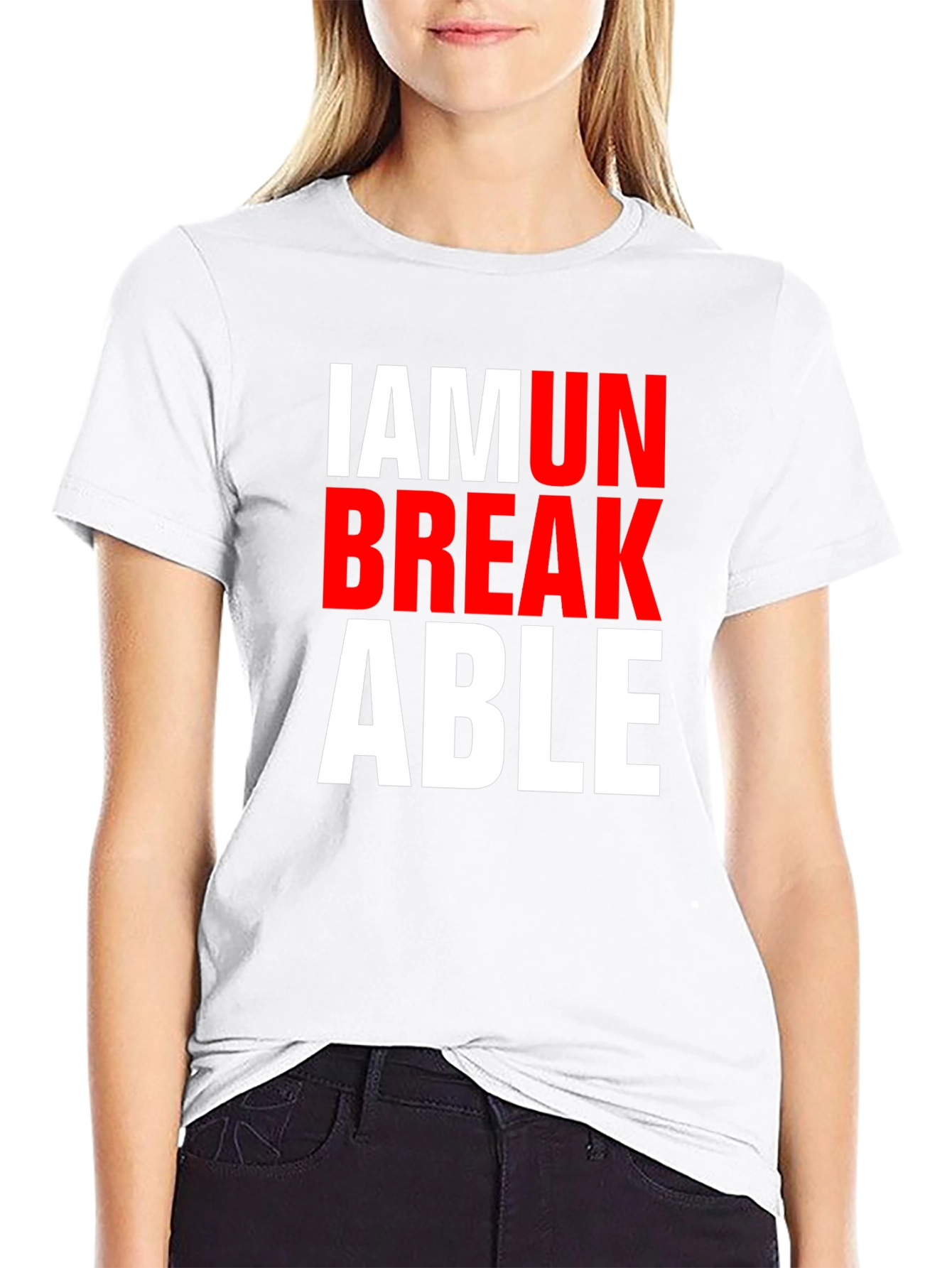 Unbreakable Graphic Tee - Black T-Shirt