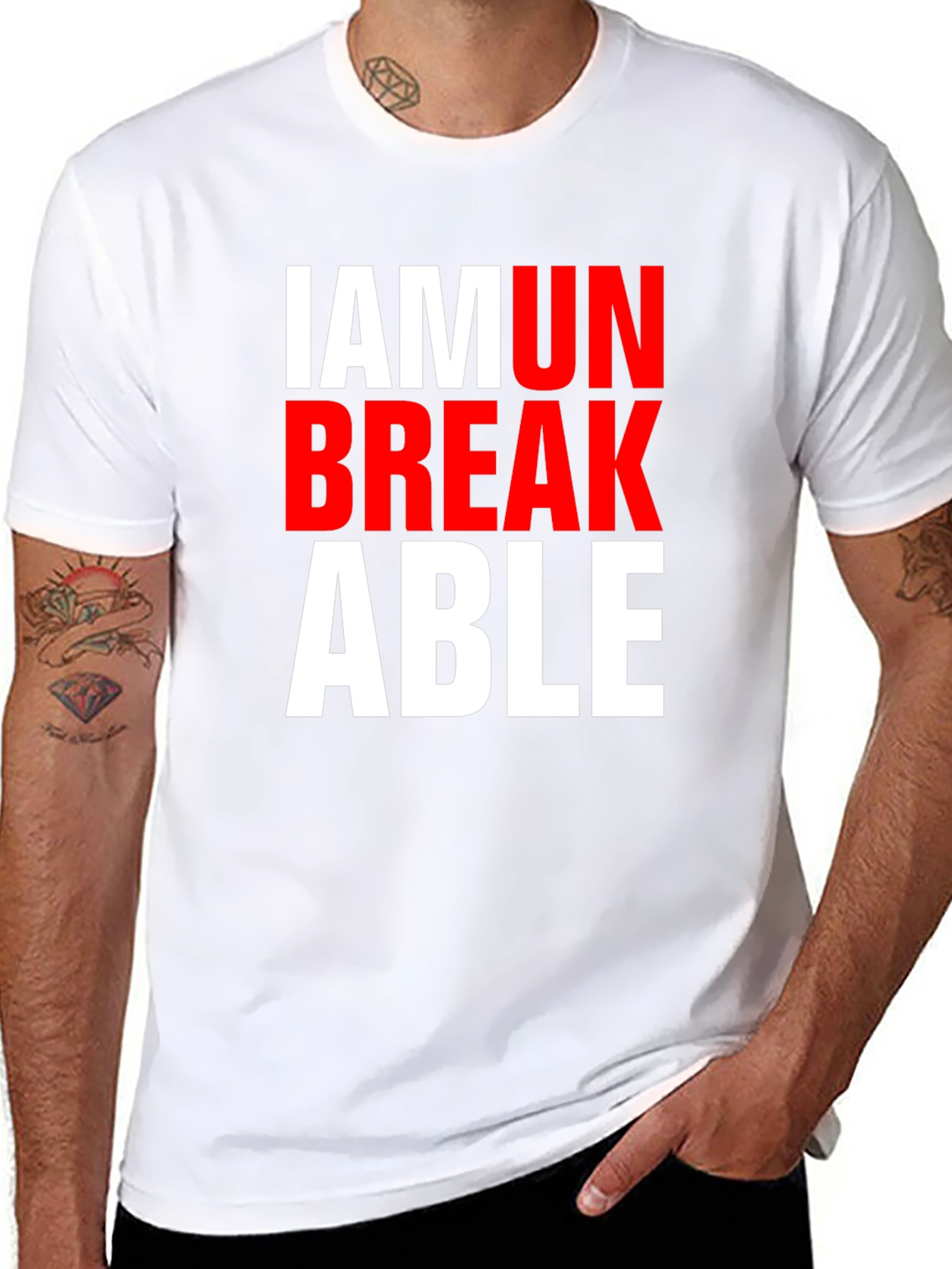 Unbreakable Graphic Tee - Black T-Shirt