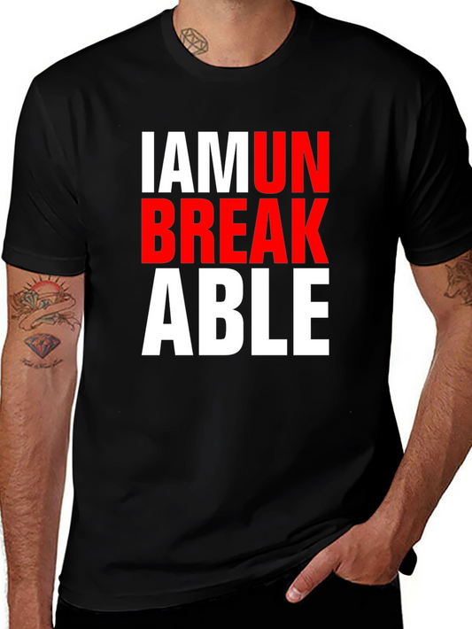 Unbreakable Graphic Tee - Black T-Shirt