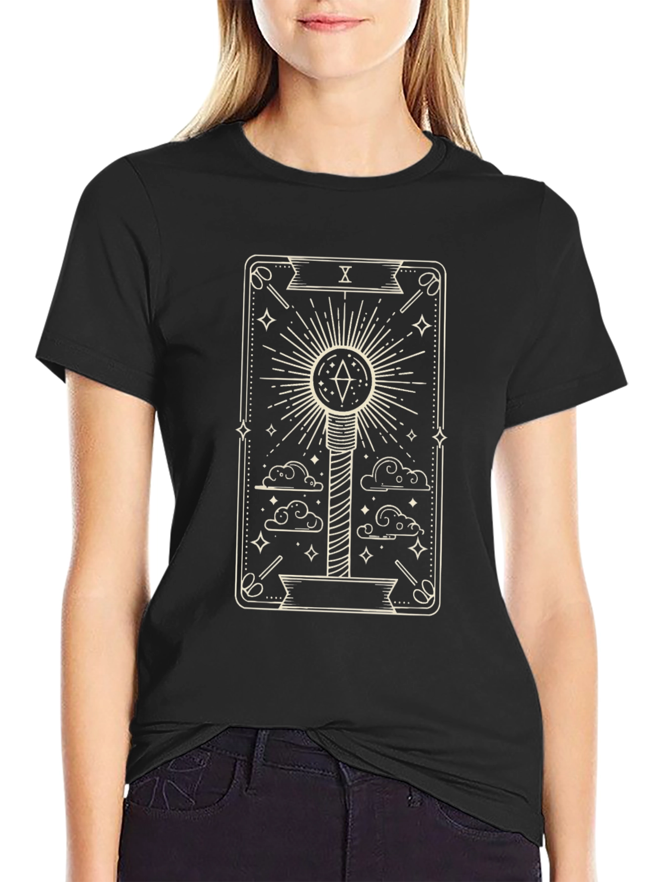 Tarot Card Design T-Shirt