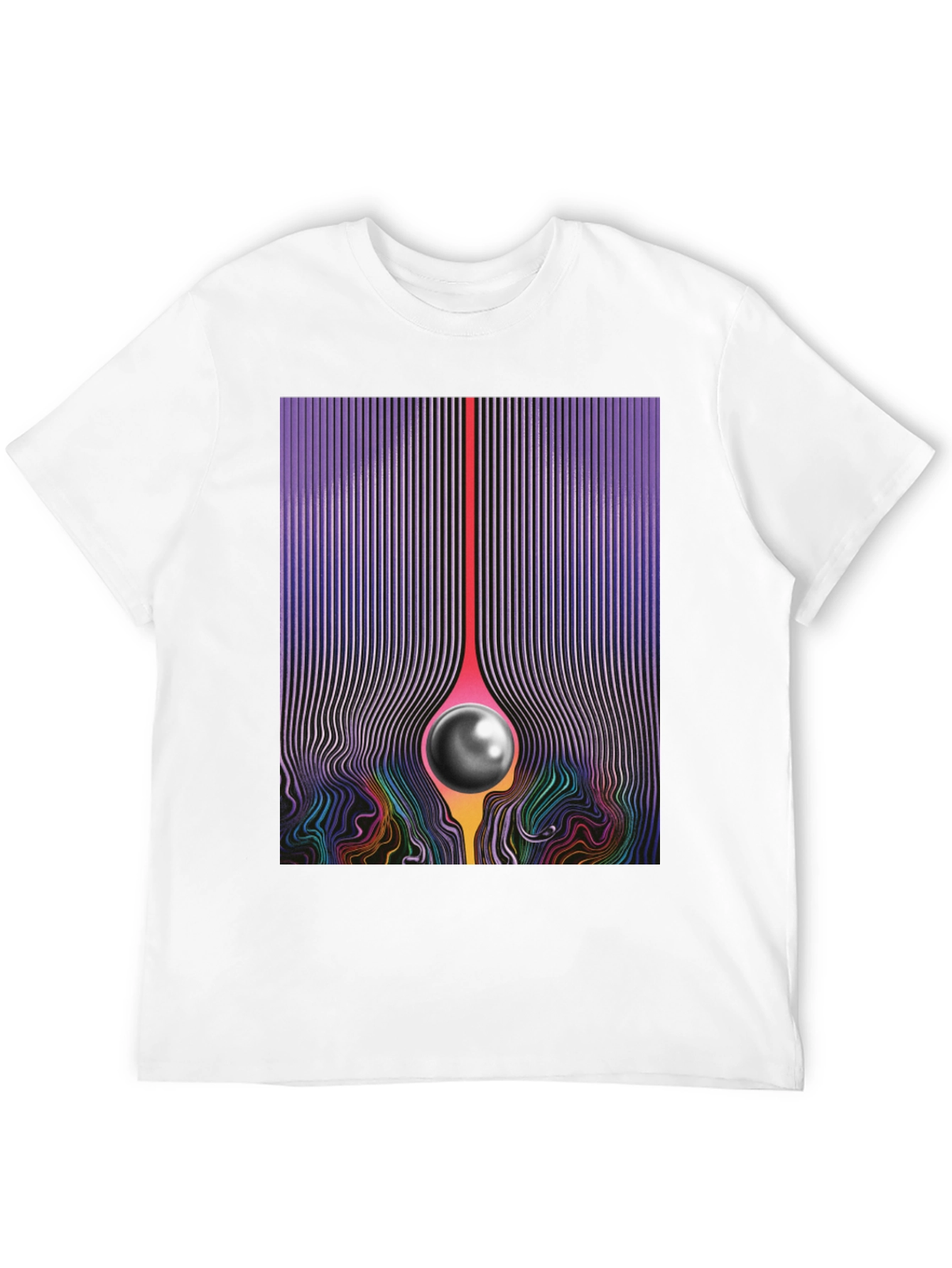 Tame Impala Currents Album Cover Black T-Shirt