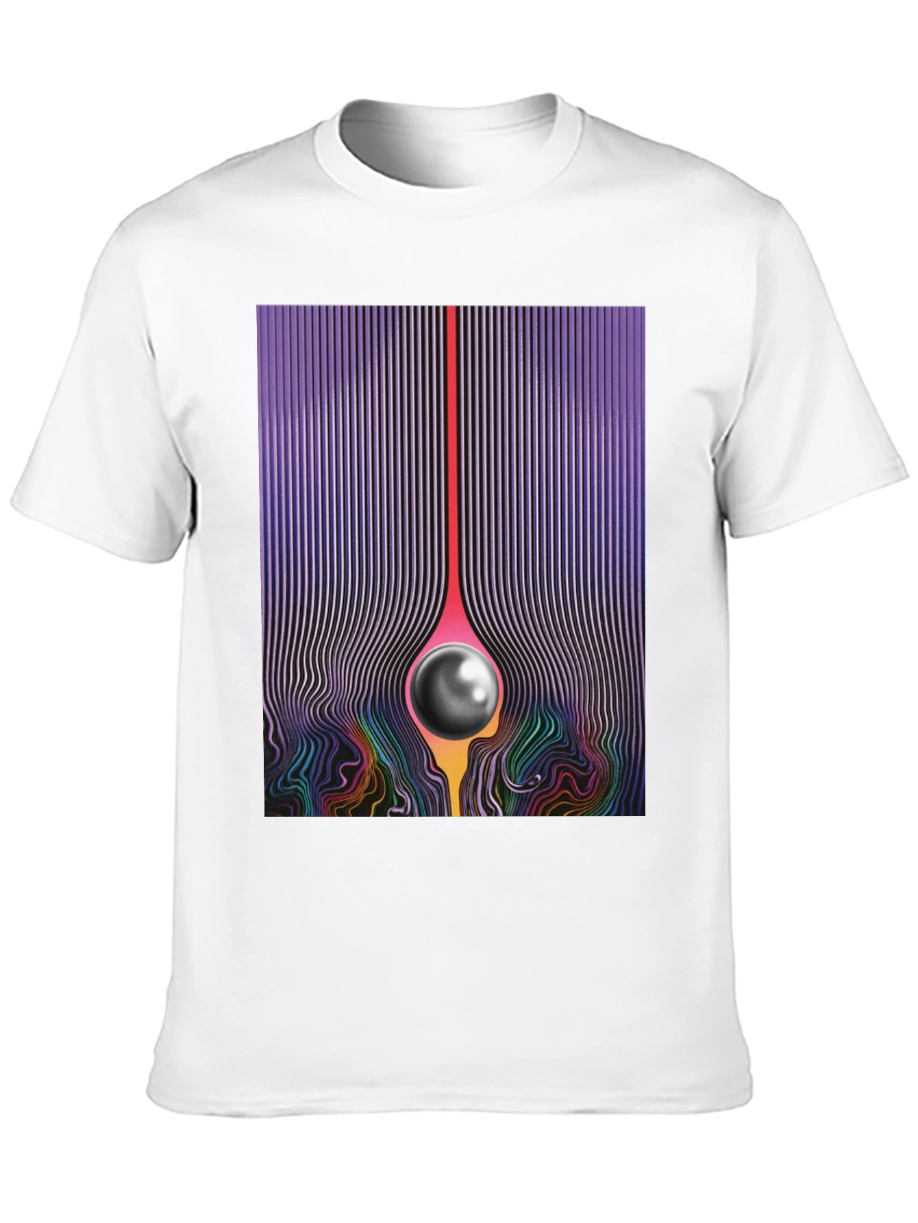 Tame Impala Currents Album Cover Black T-Shirt