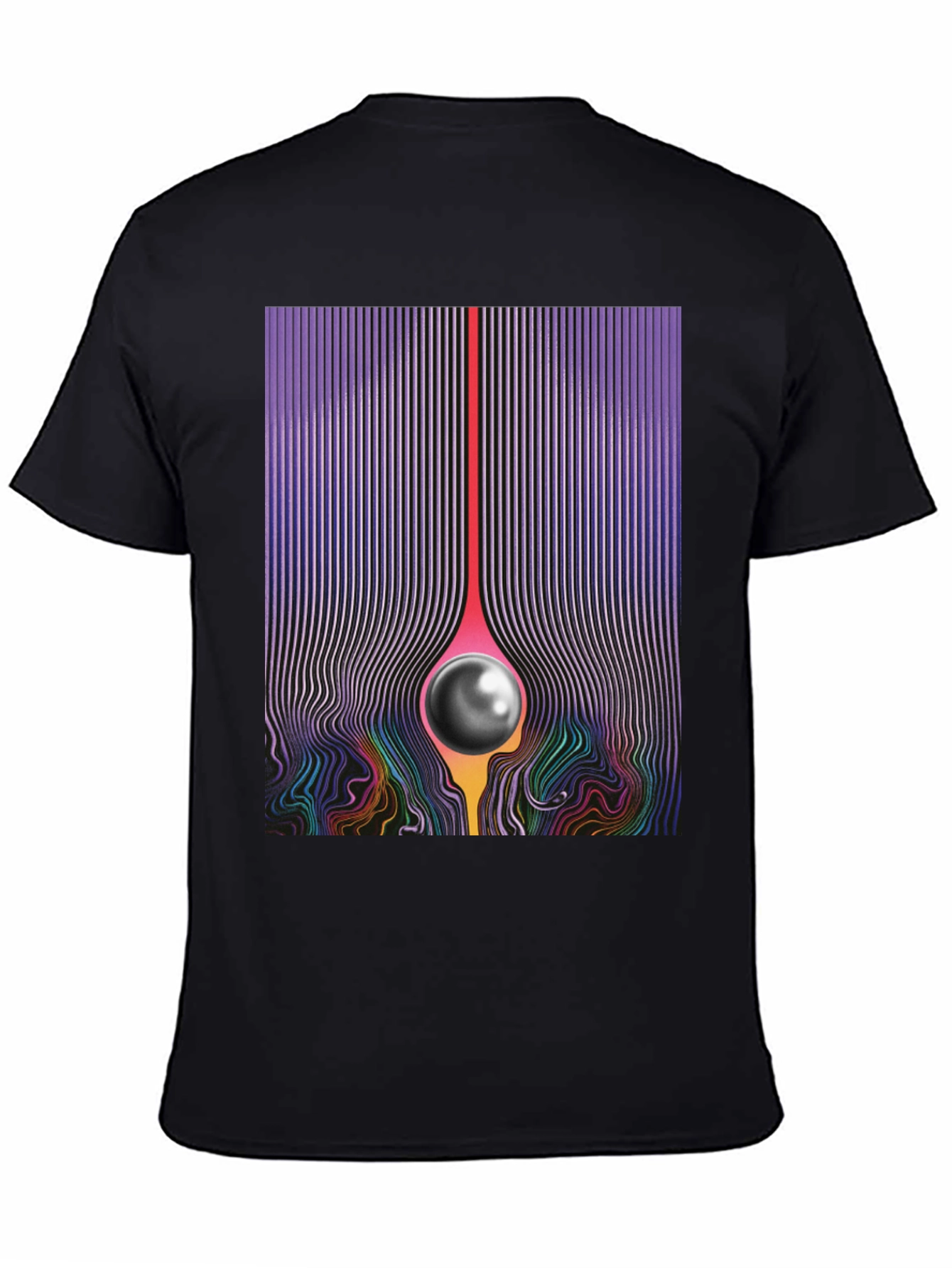Tame Impala Currents Album Cover Black T-Shirt