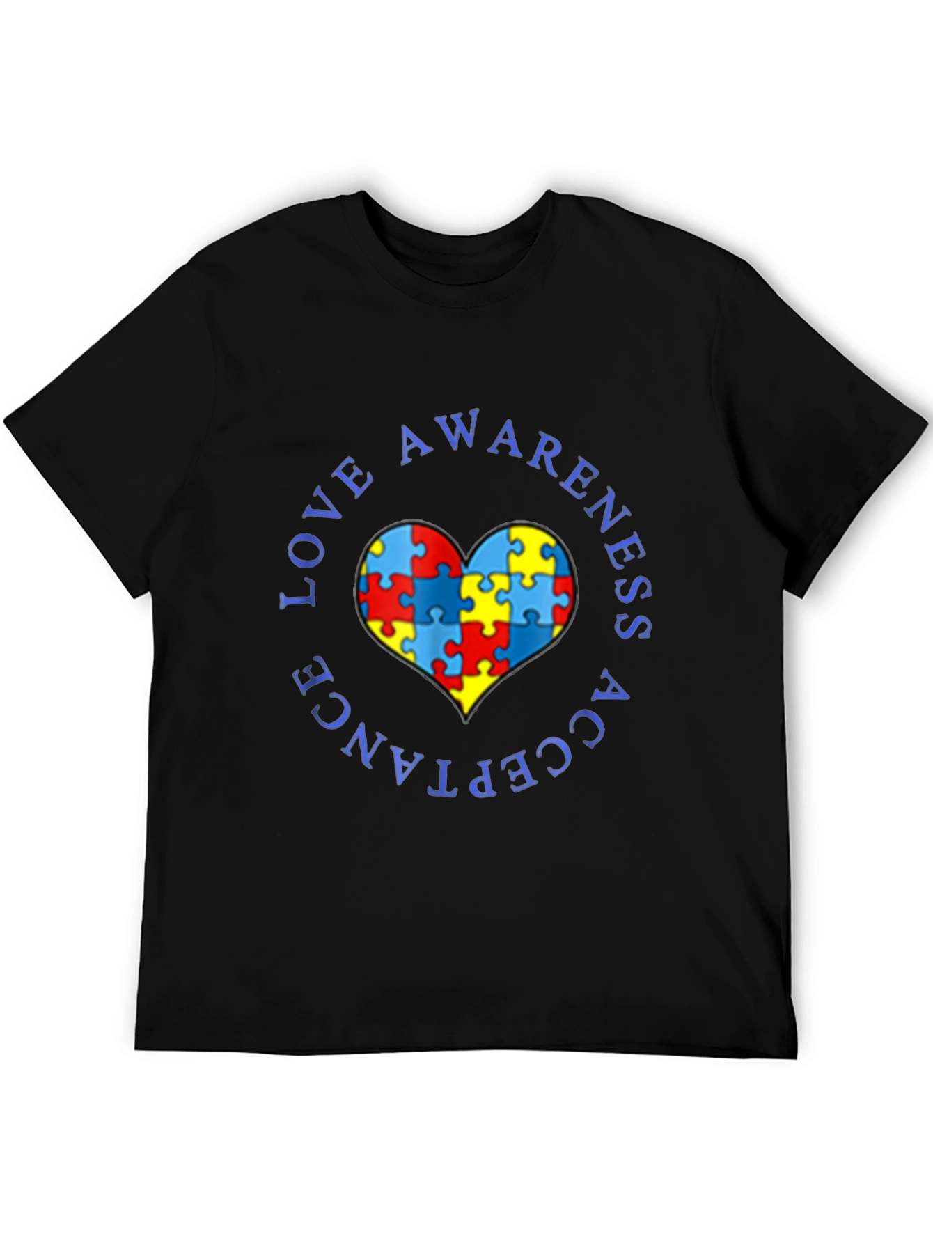 Autism Awareness Love Acceptance T-Shirt