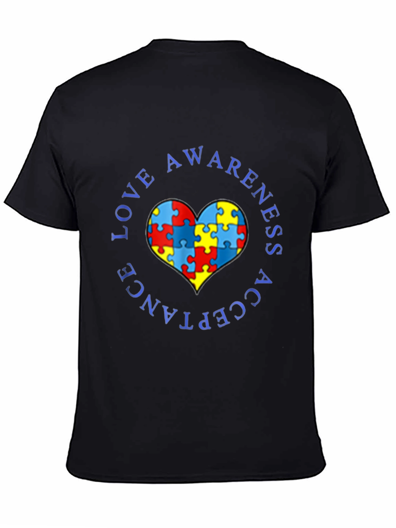 Autism Awareness Love Acceptance T-Shirt