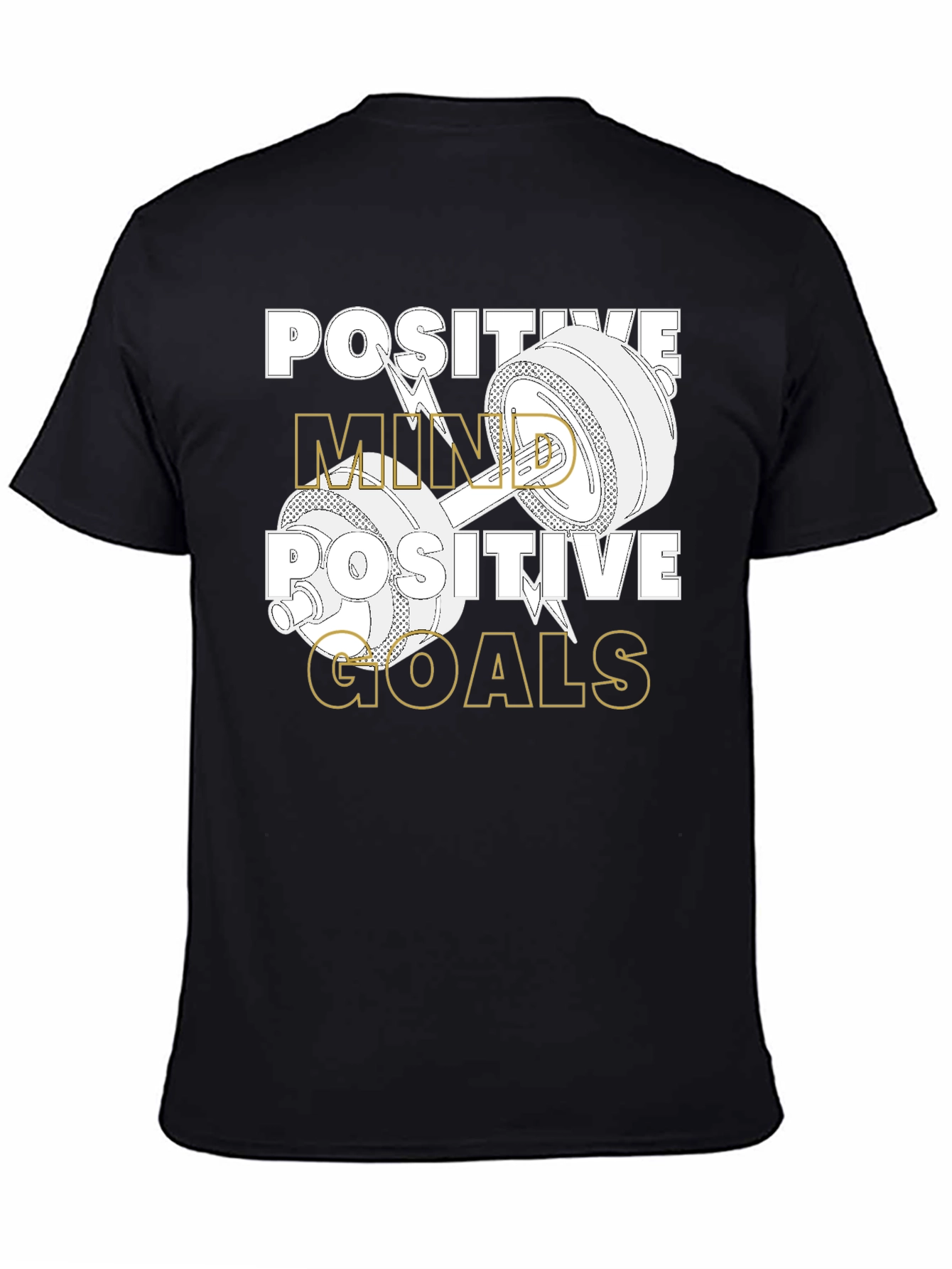 Positive Mind Goals Graphic T-Shirt