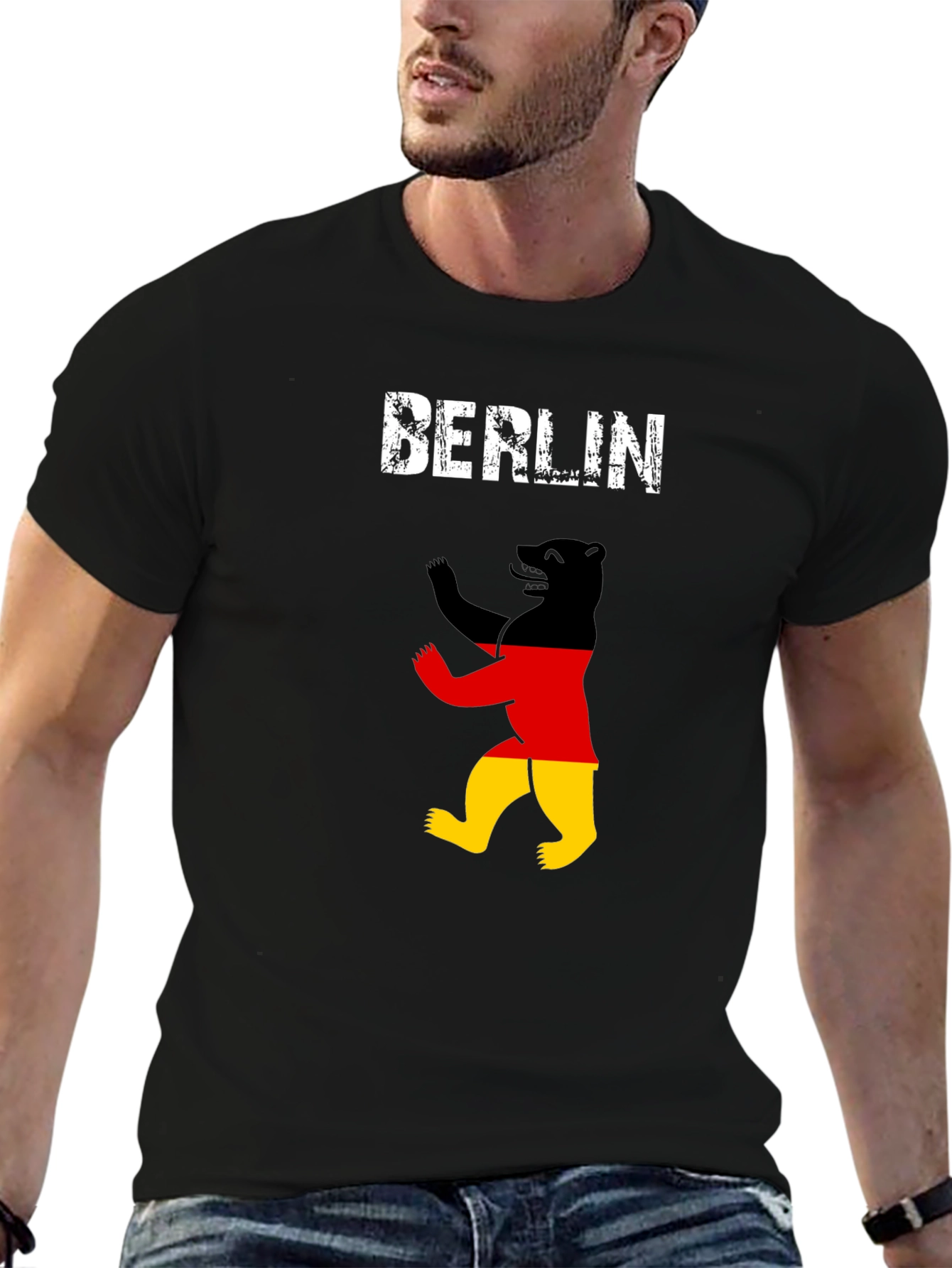 Berlin Bear German Flag T-Shirt
