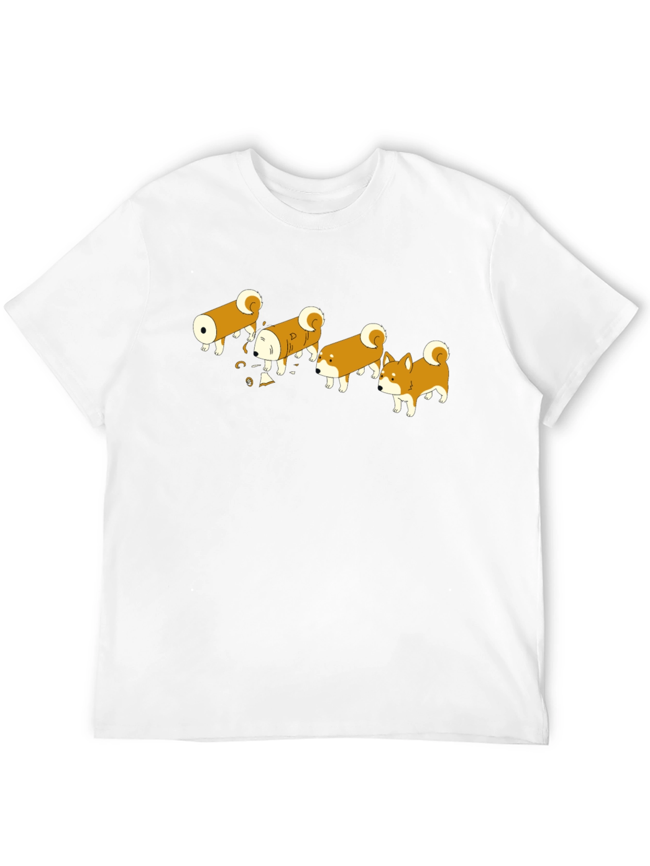 Shiba Evolution Black T-Shirt