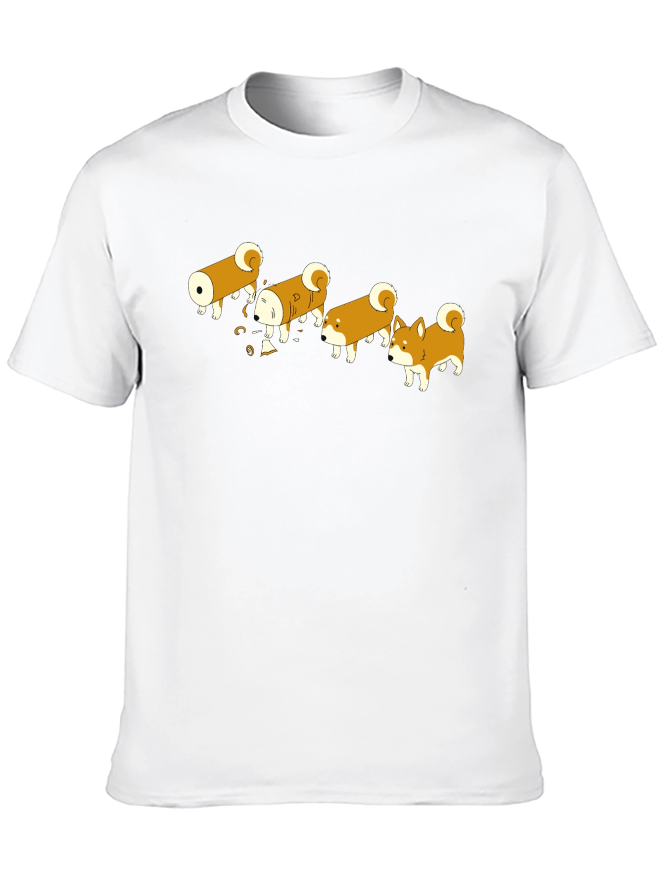 Shiba Evolution Black T-Shirt