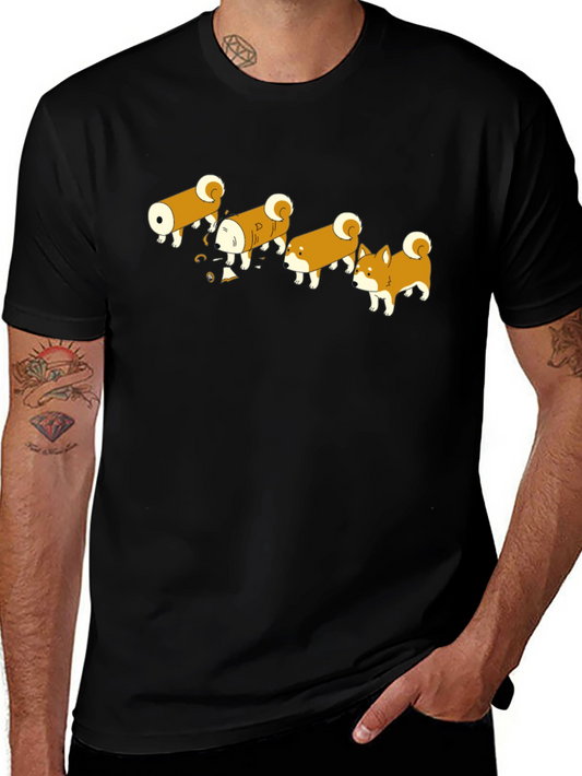 Shiba Evolution Black T-Shirt