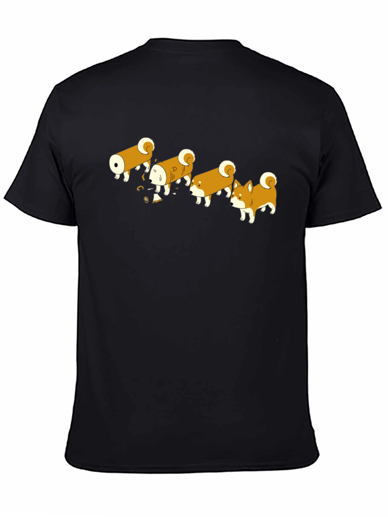 Shiba Evolution Black T-Shirt