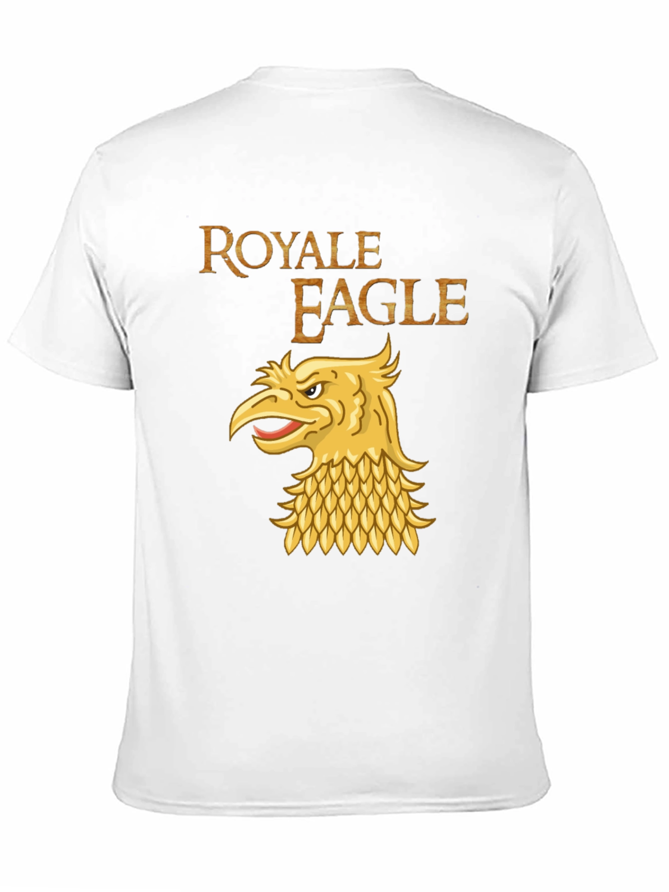 Royale Eagle Graphic T-Shirt - Black