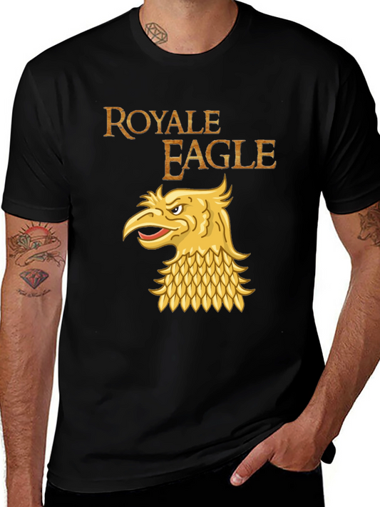 Royale Eagle Graphic T-Shirt - Black