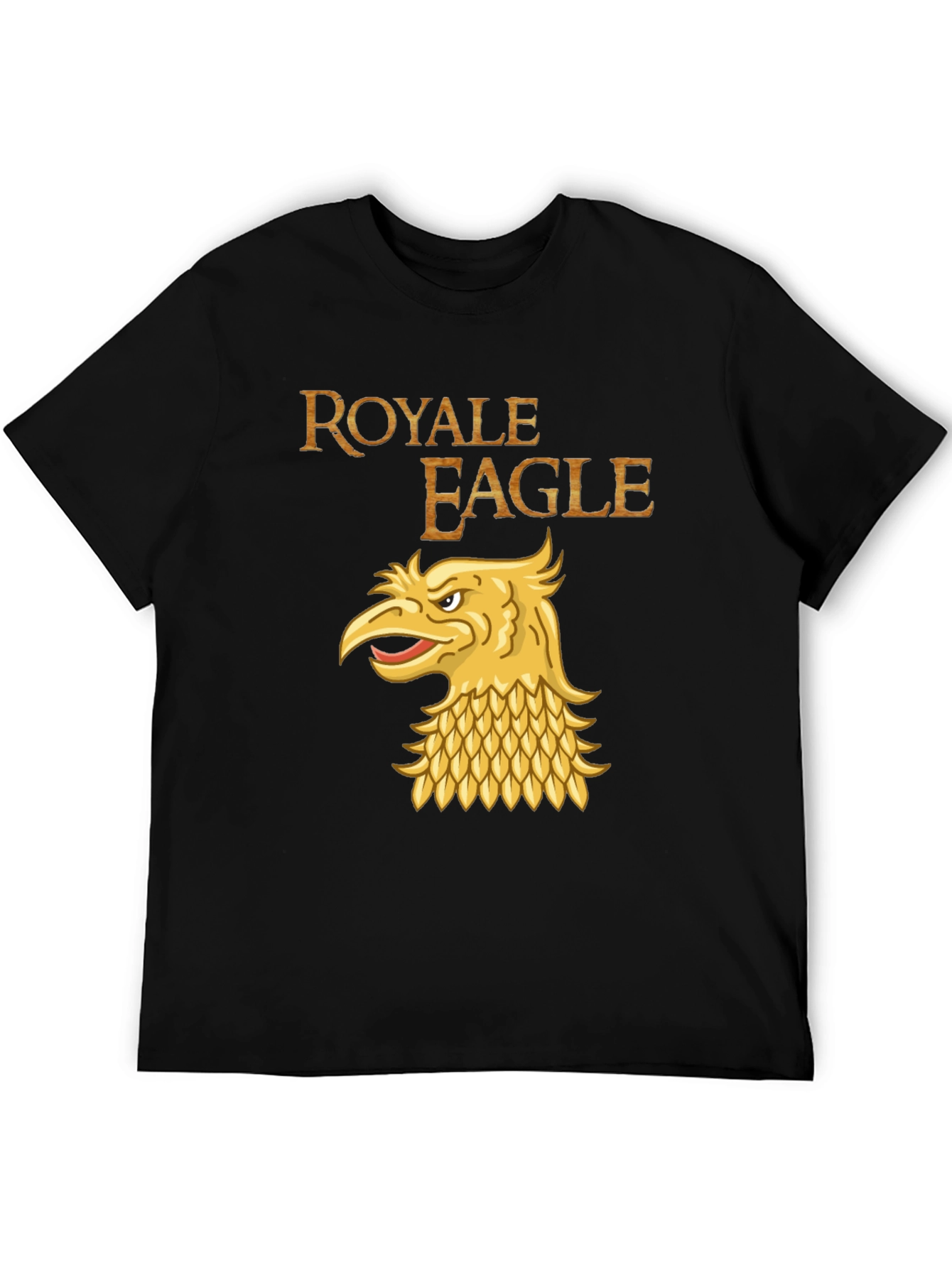 Royale Eagle Graphic T-Shirt - Black
