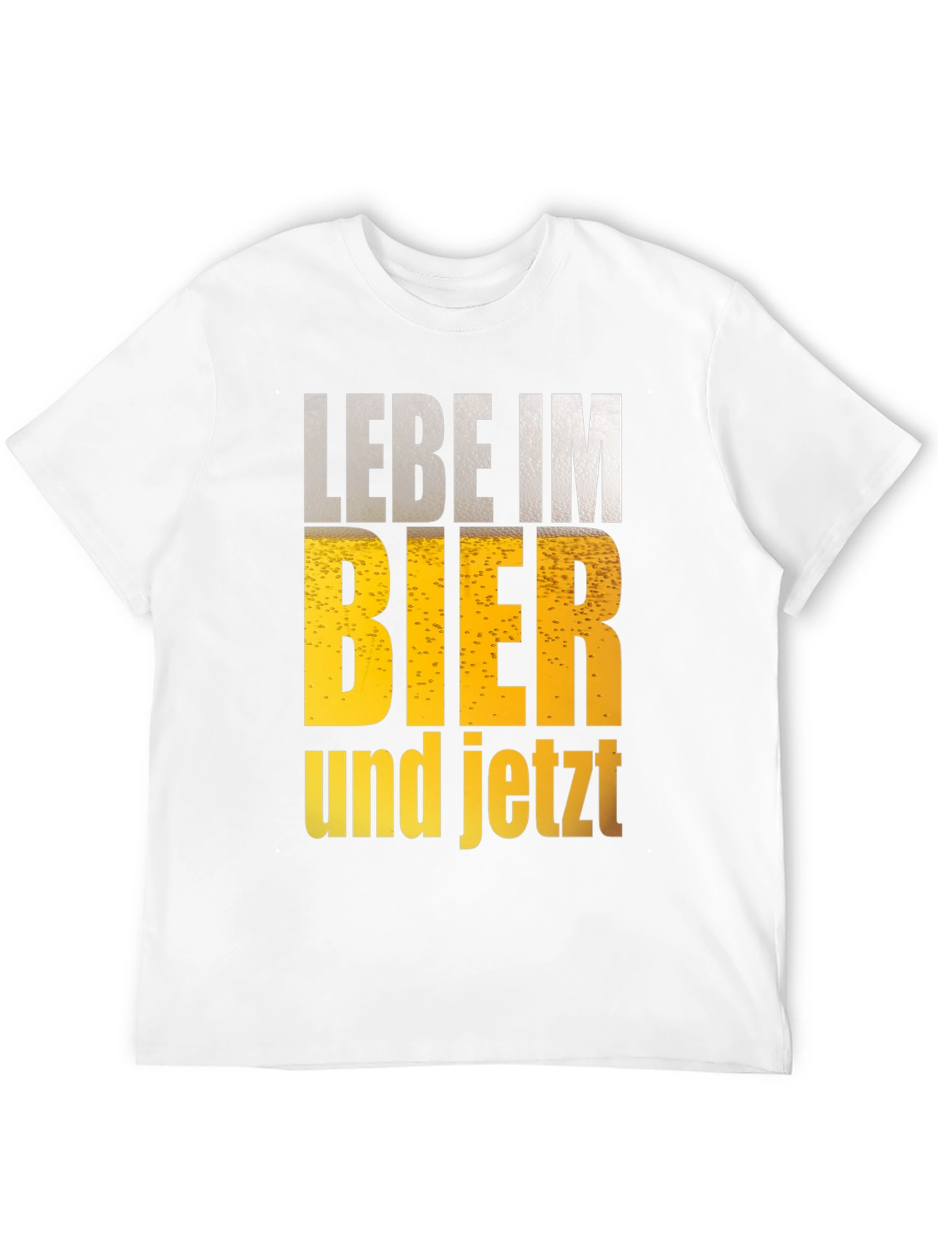 Lebe Im Bier Mens Graphic T-Shirt - Beer Lover
