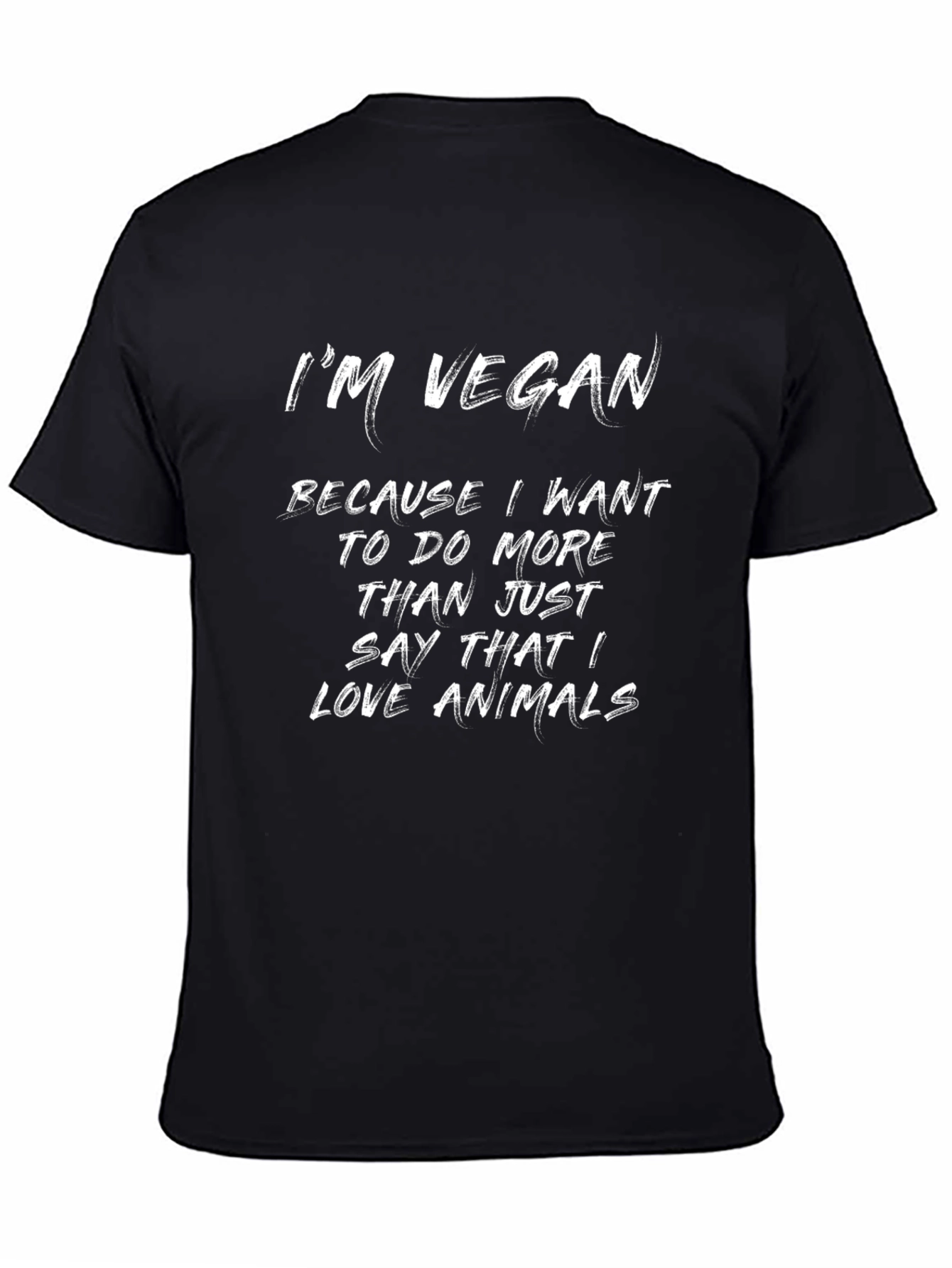 Im Vegan T-Shirt - Animal Lover Tee