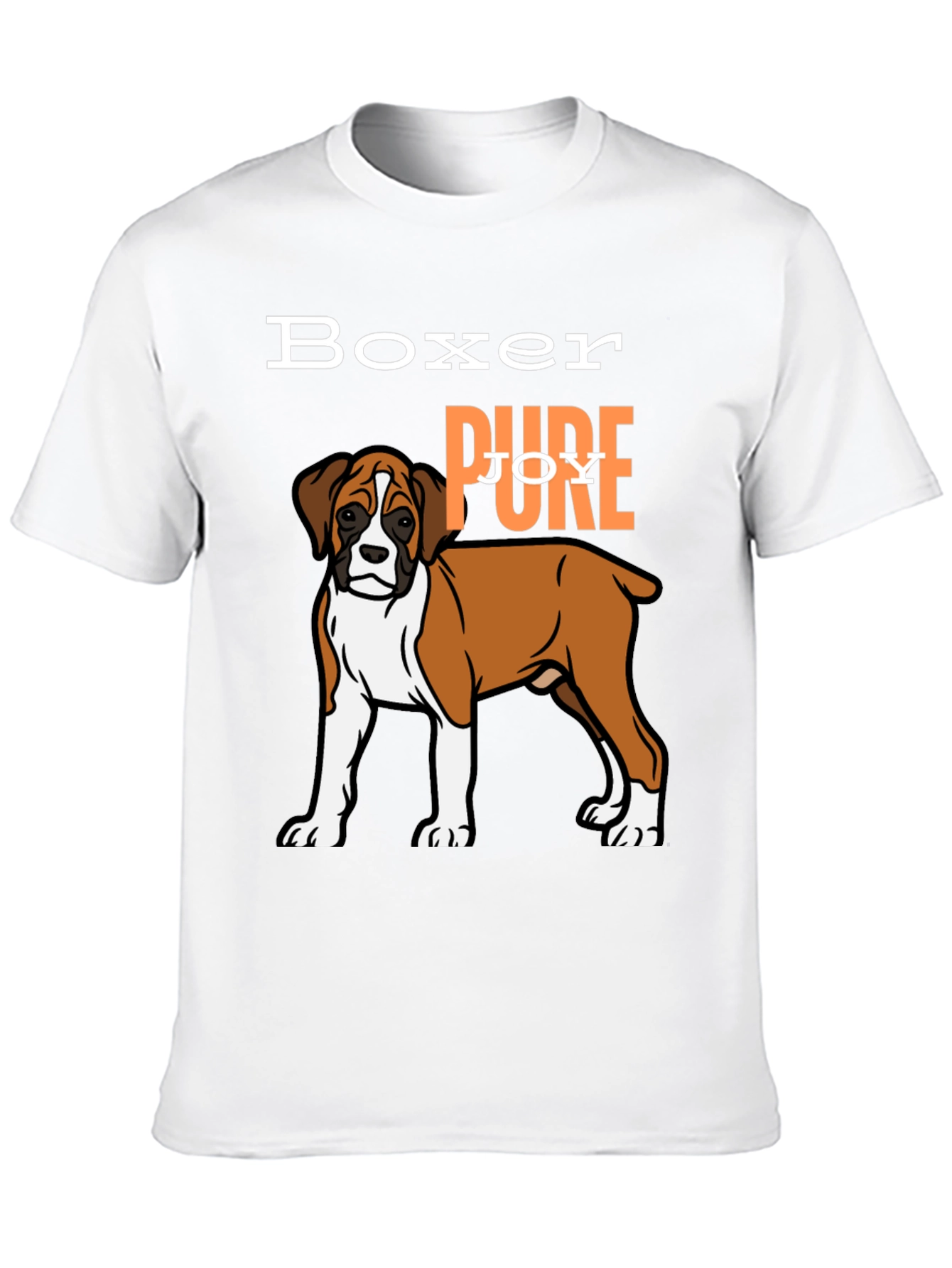 Boxer Pure Joy T-Shirt - Dog Lover Tee