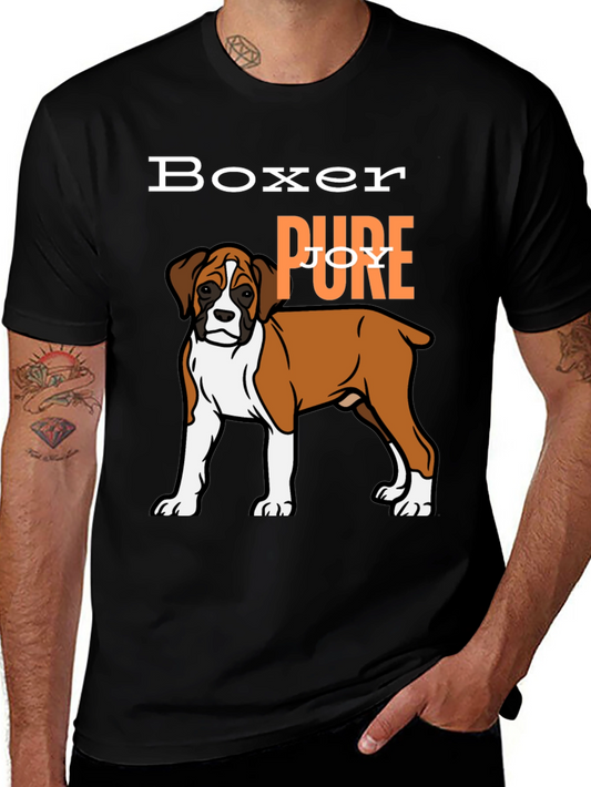 Boxer Pure Joy T-Shirt - Dog Lover Tee