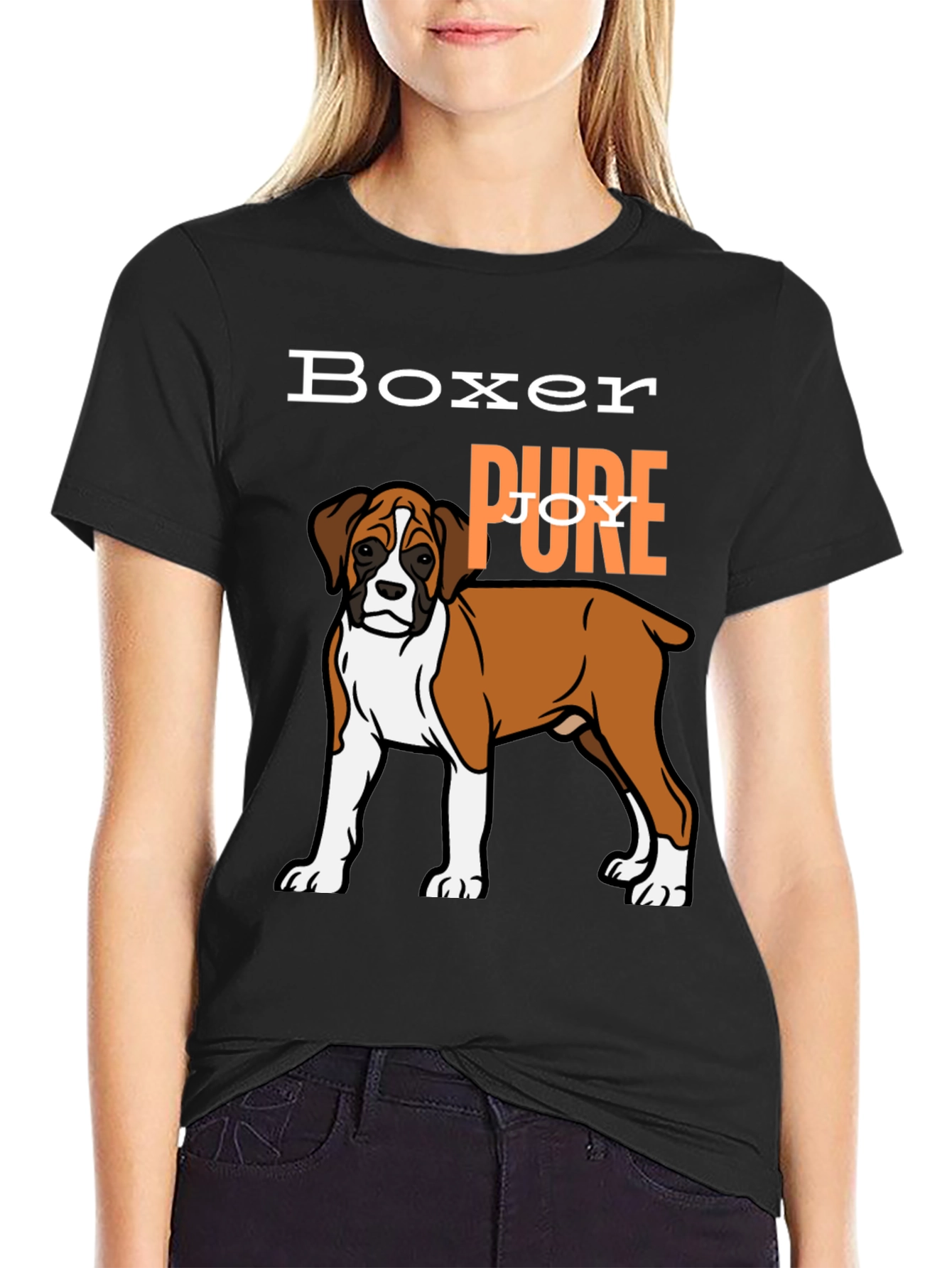 Boxer Pure Joy T-Shirt - Dog Lover Tee