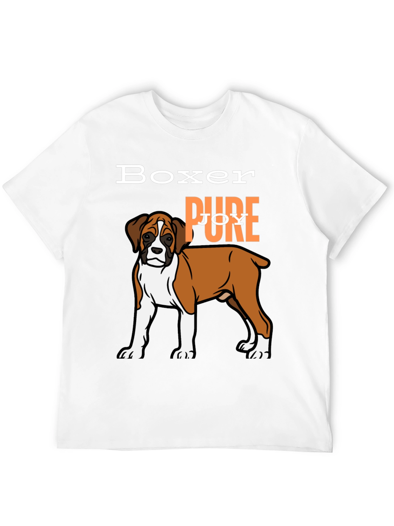 Boxer Pure Joy T-Shirt - Dog Lover Tee