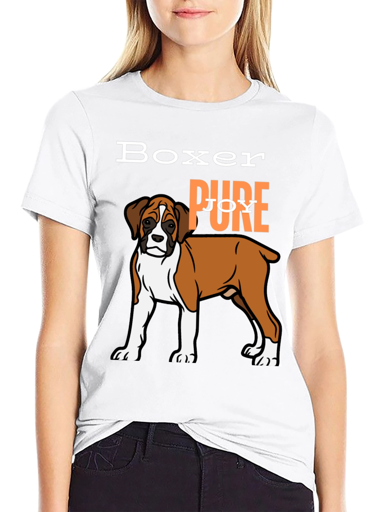 Boxer Pure Joy T-Shirt - Dog Lover Tee