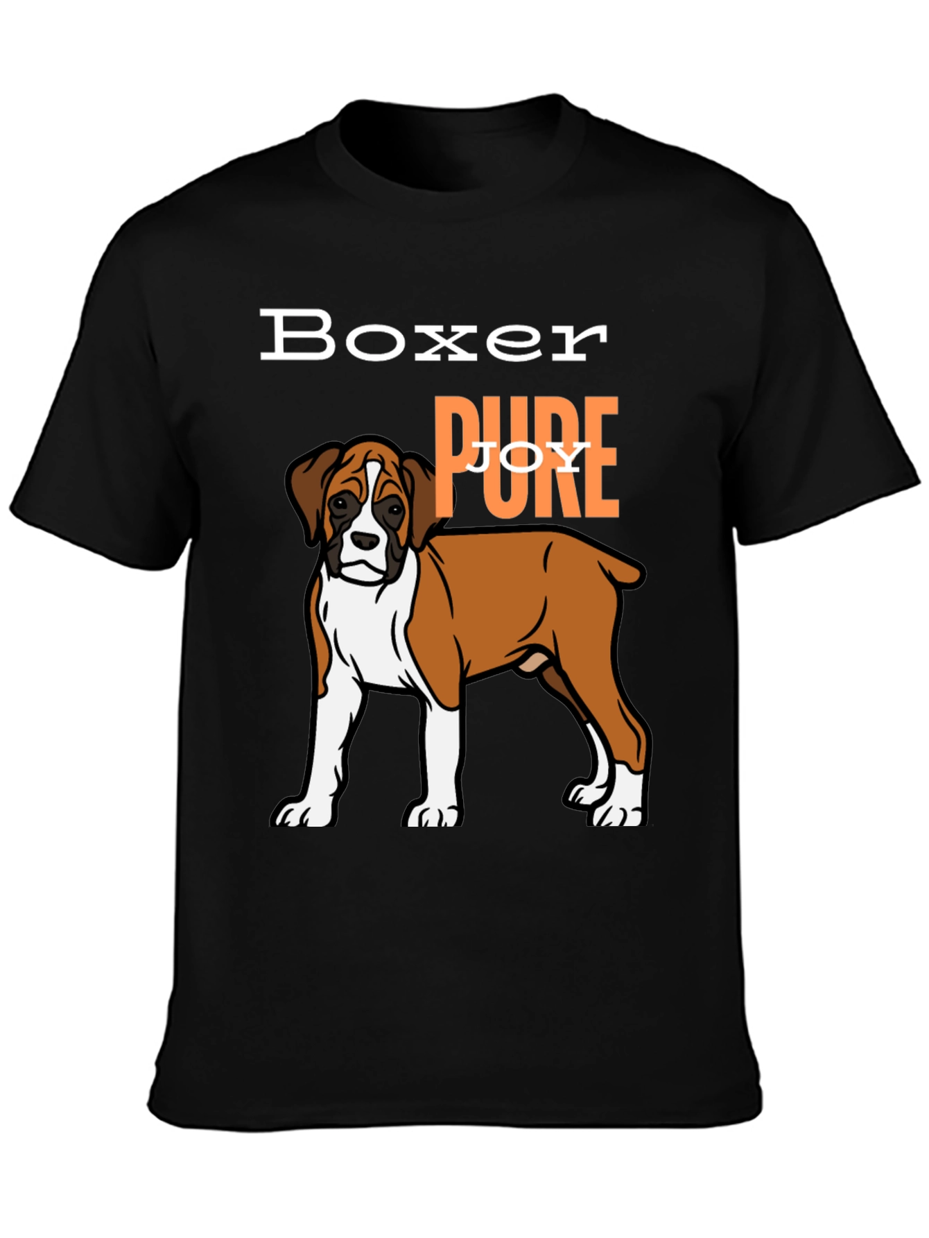 Boxer Pure Joy T-Shirt - Dog Lover Tee