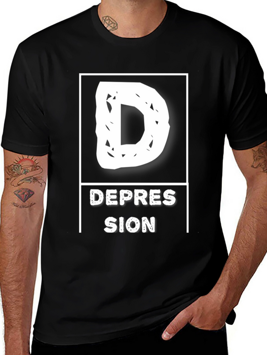 D-Pression Black T-Shirt
