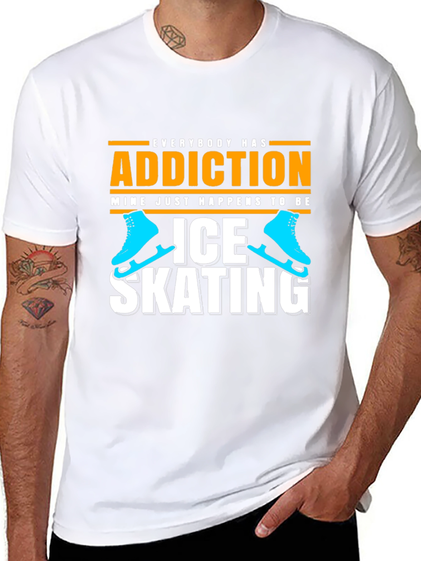 Ice Skating Addiction Tee