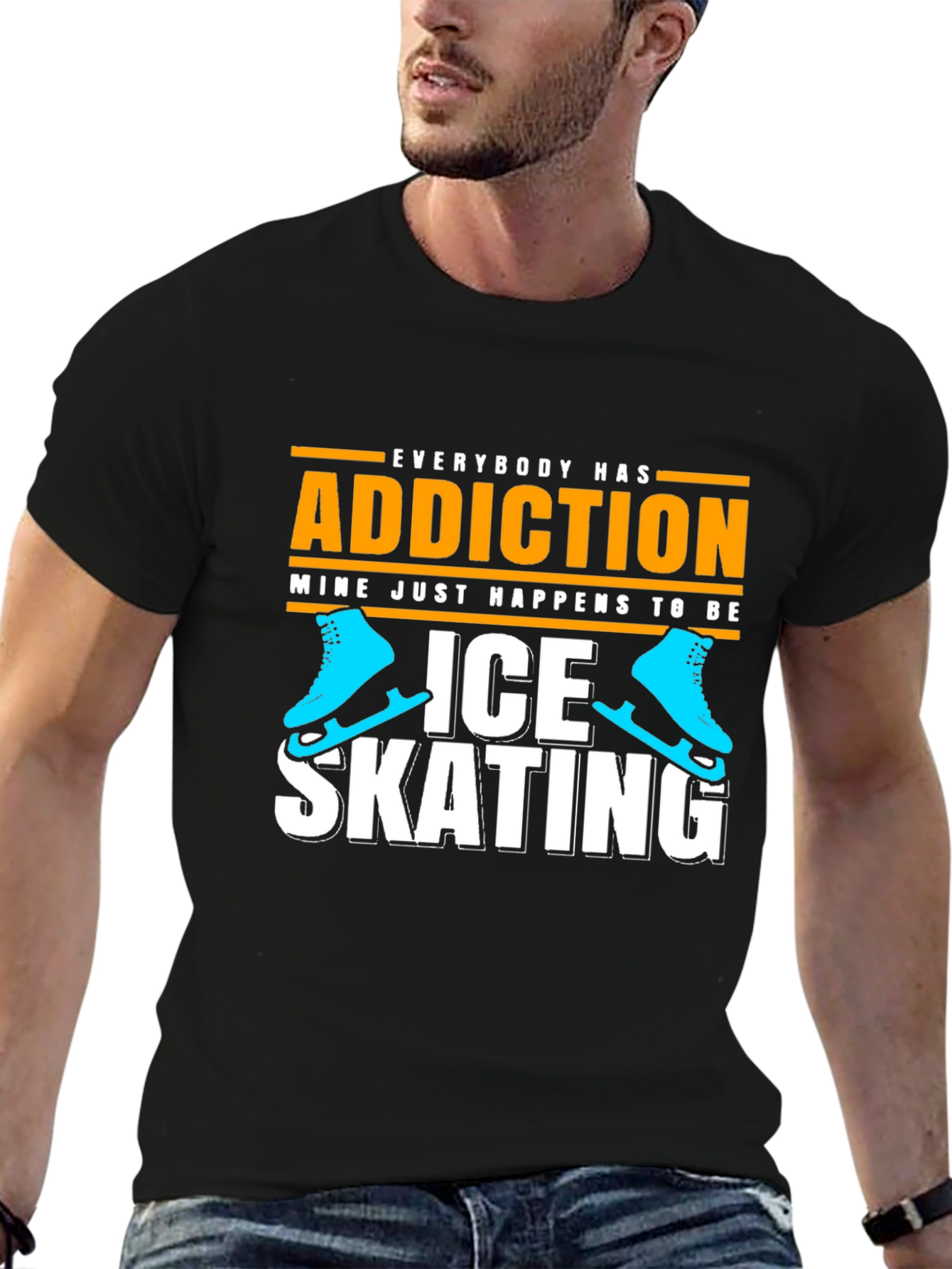 Ice Skating Addiction Tee