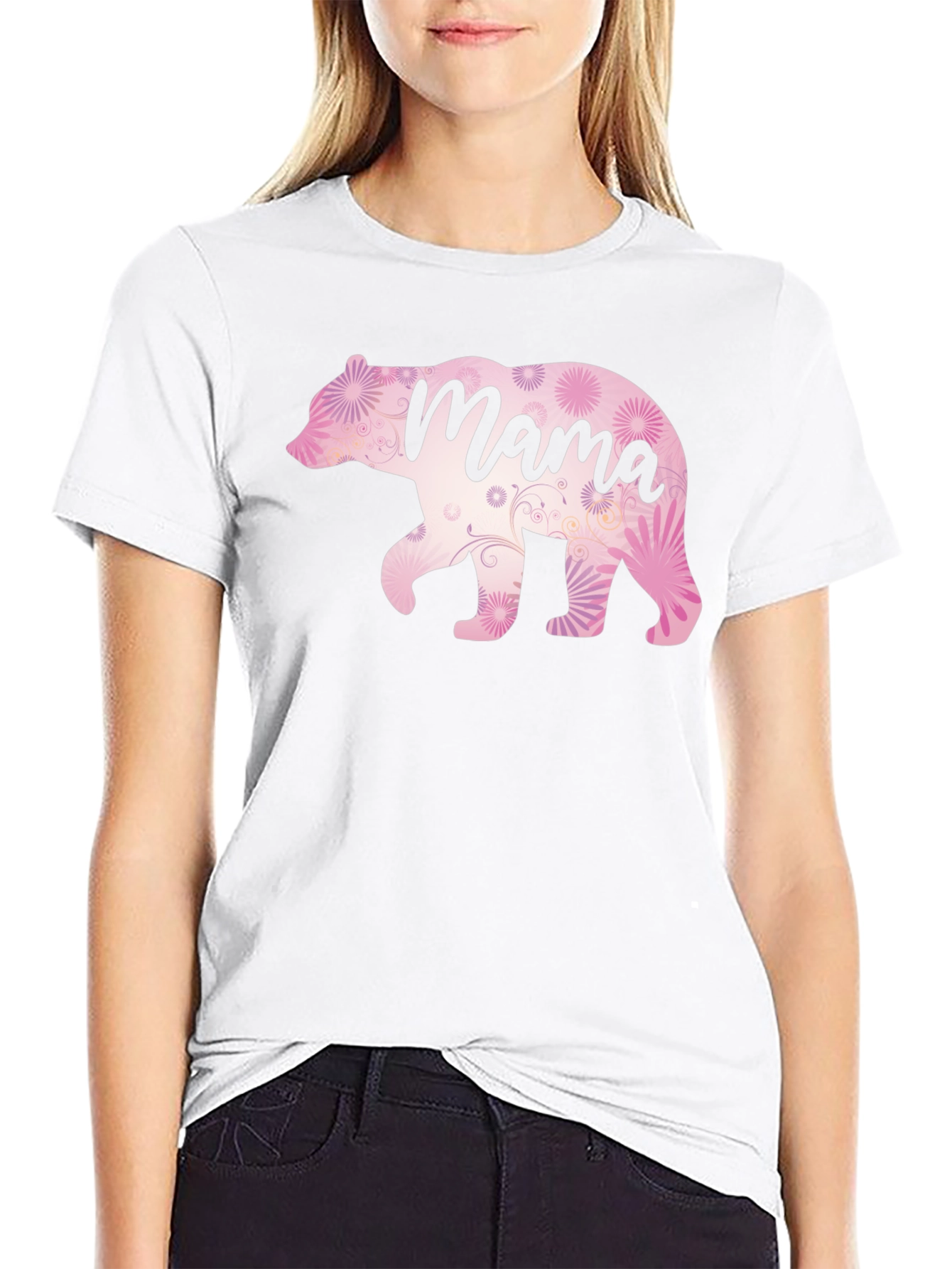 Mama Bear Graphic Tee - Cute & Comfy