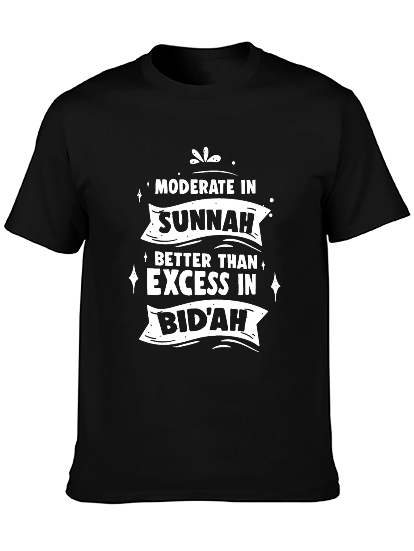 Moderate Sunnah Graphic T-Shirt