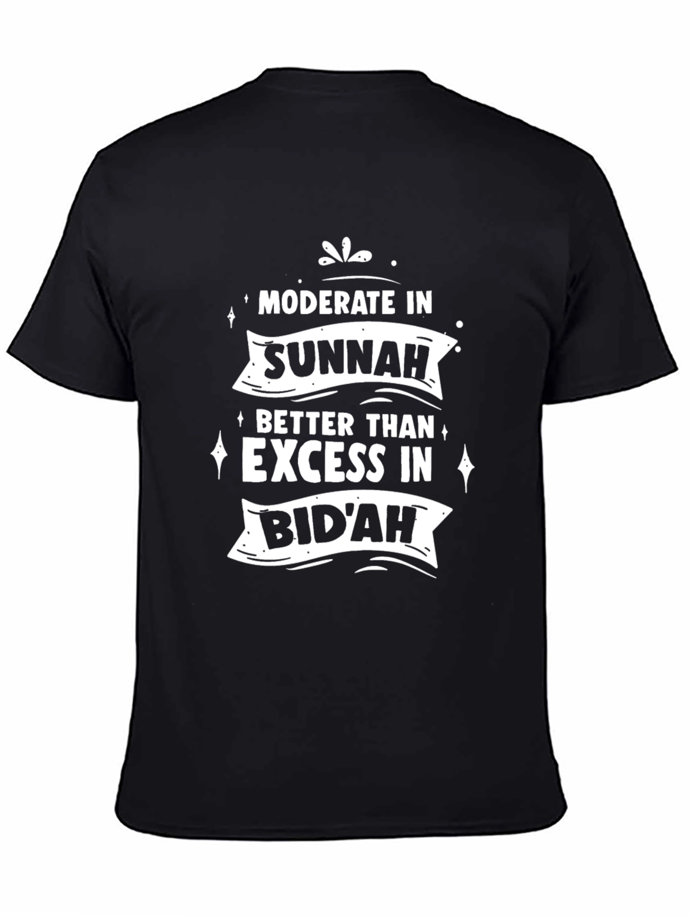 Moderate Sunnah Graphic T-Shirt