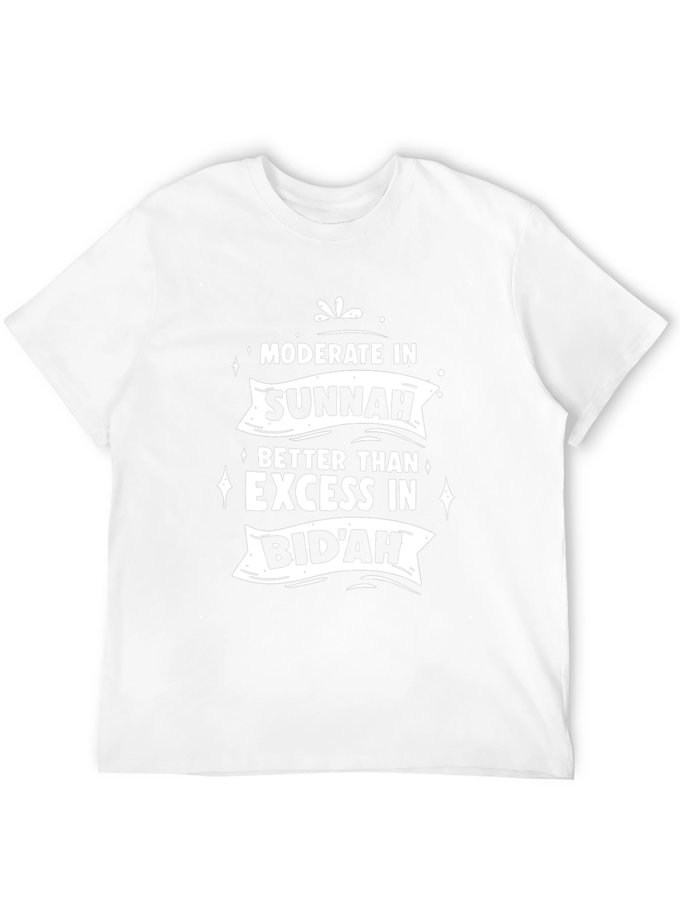 Moderate Sunnah Graphic T-Shirt