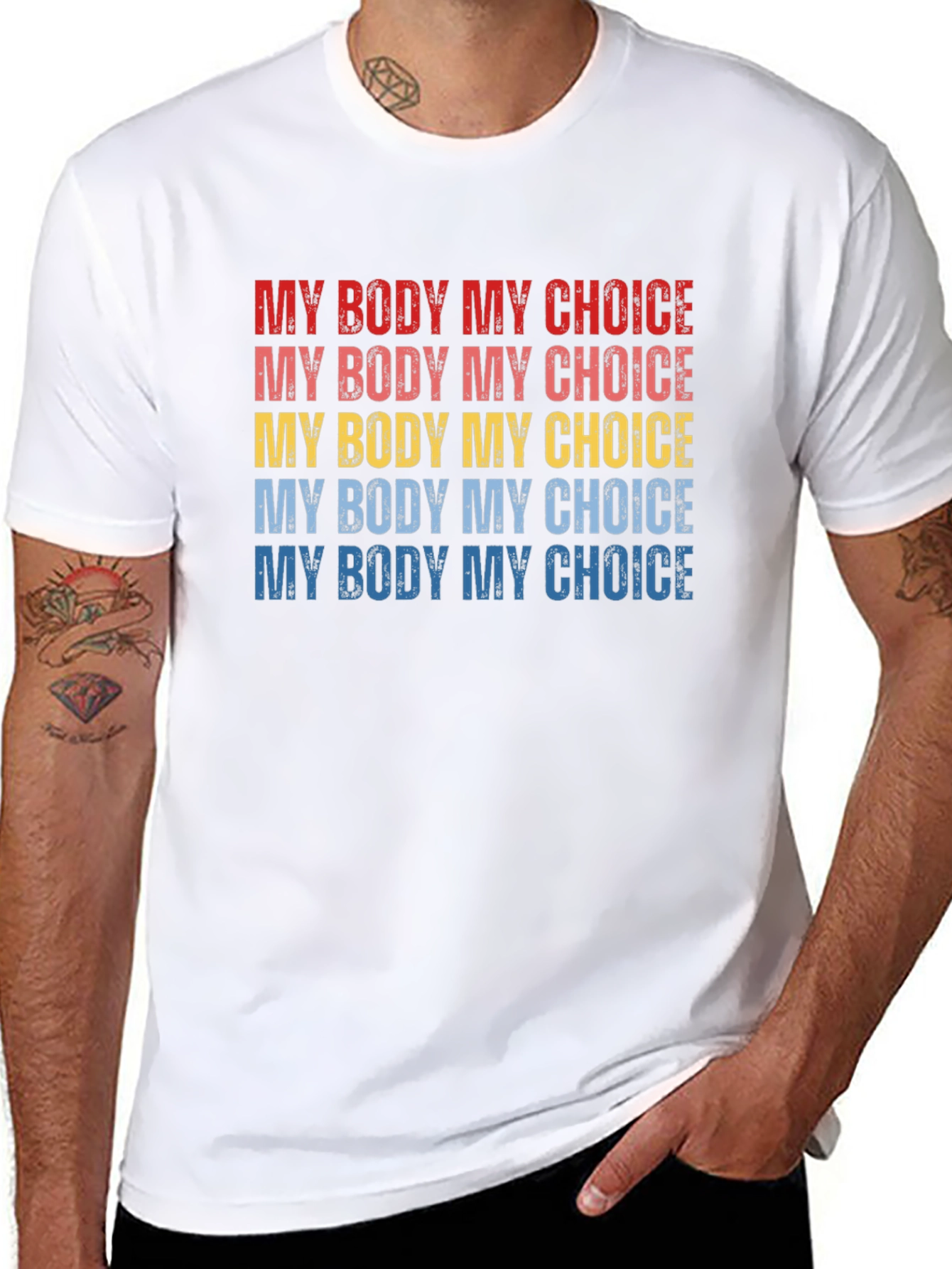 My Body My Choice Retro T-Shirt