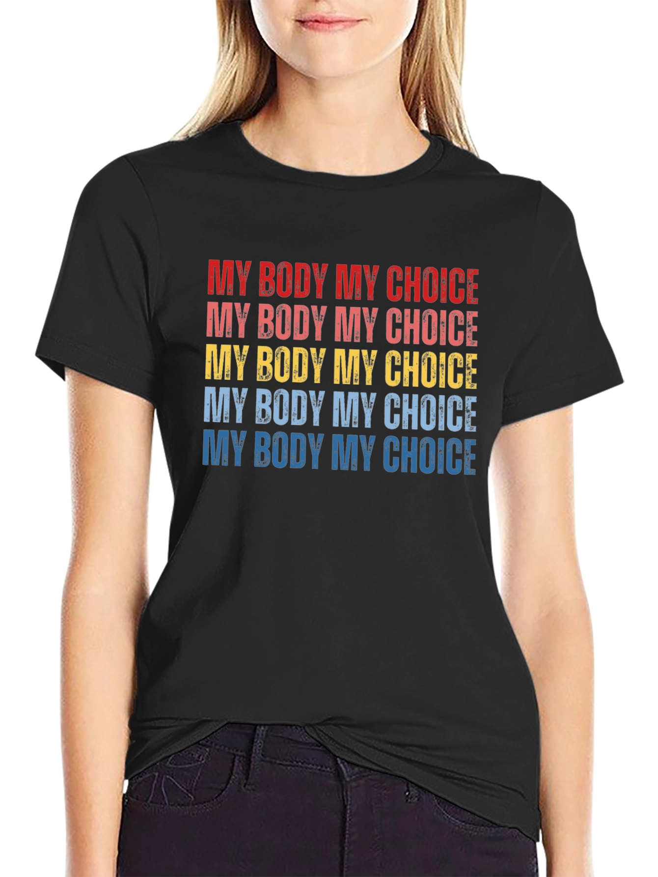 My Body My Choice Retro T-Shirt