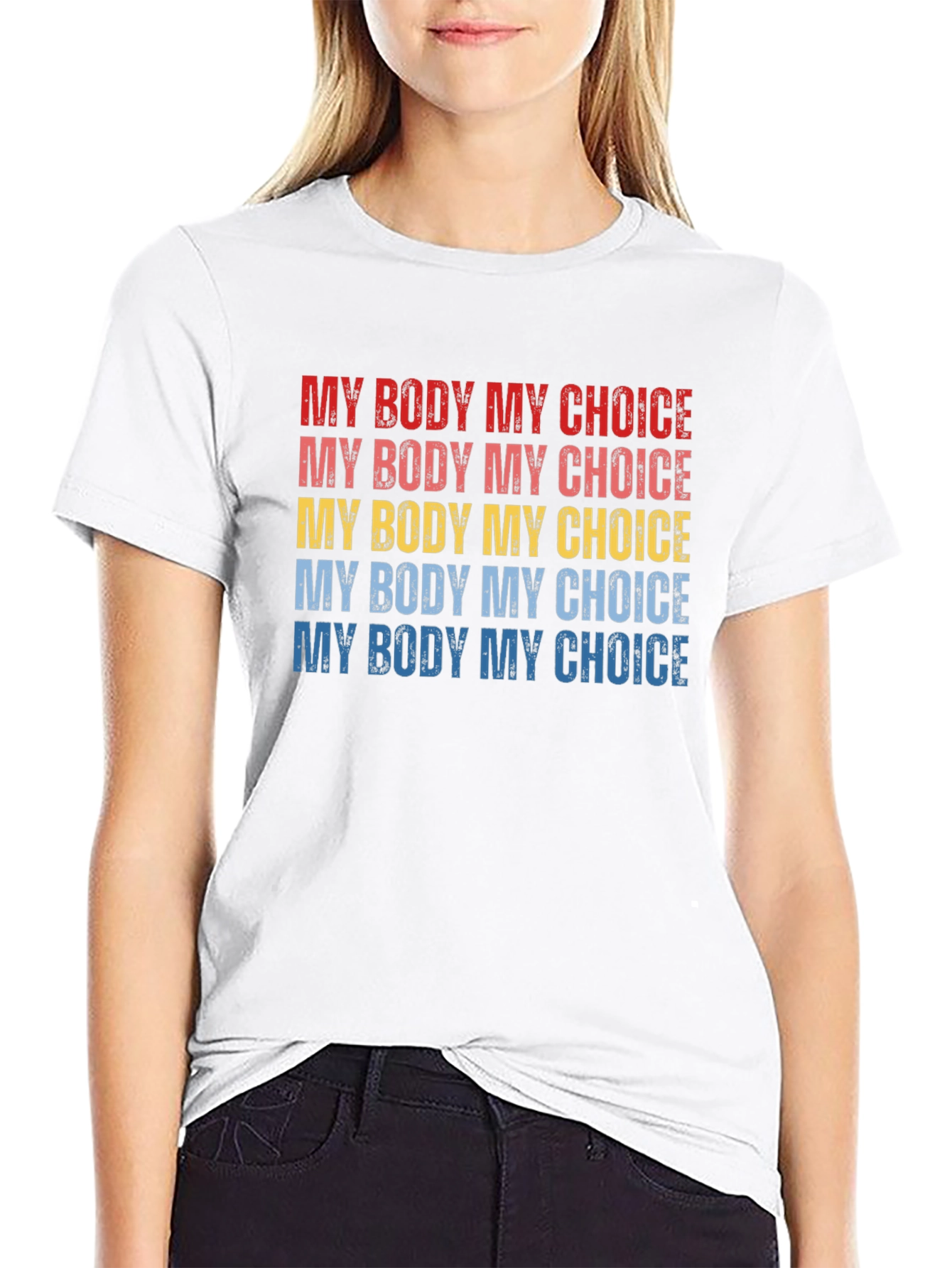 My Body My Choice Retro T-Shirt