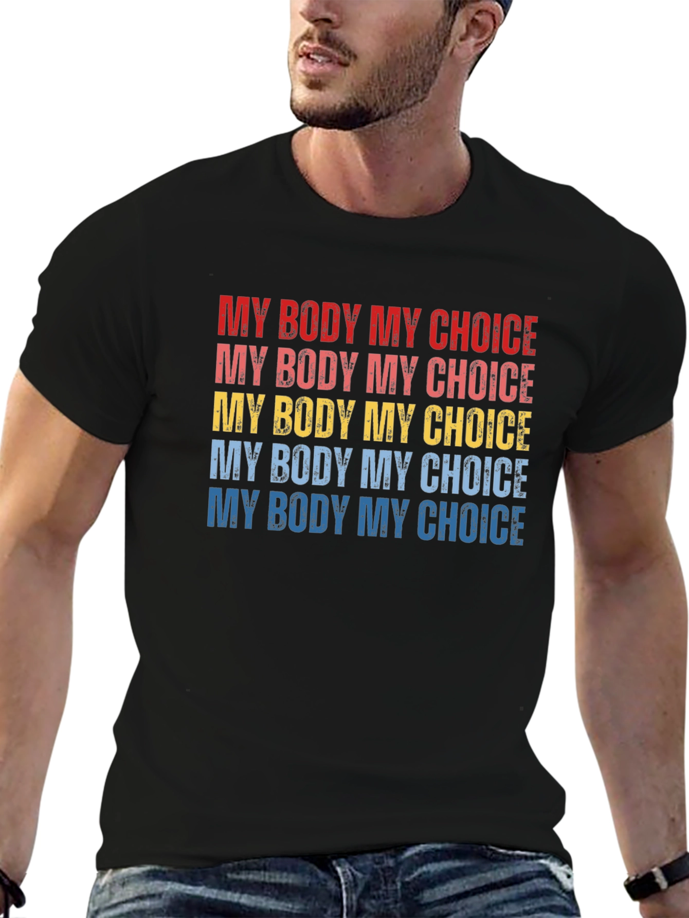 My Body My Choice Retro T-Shirt