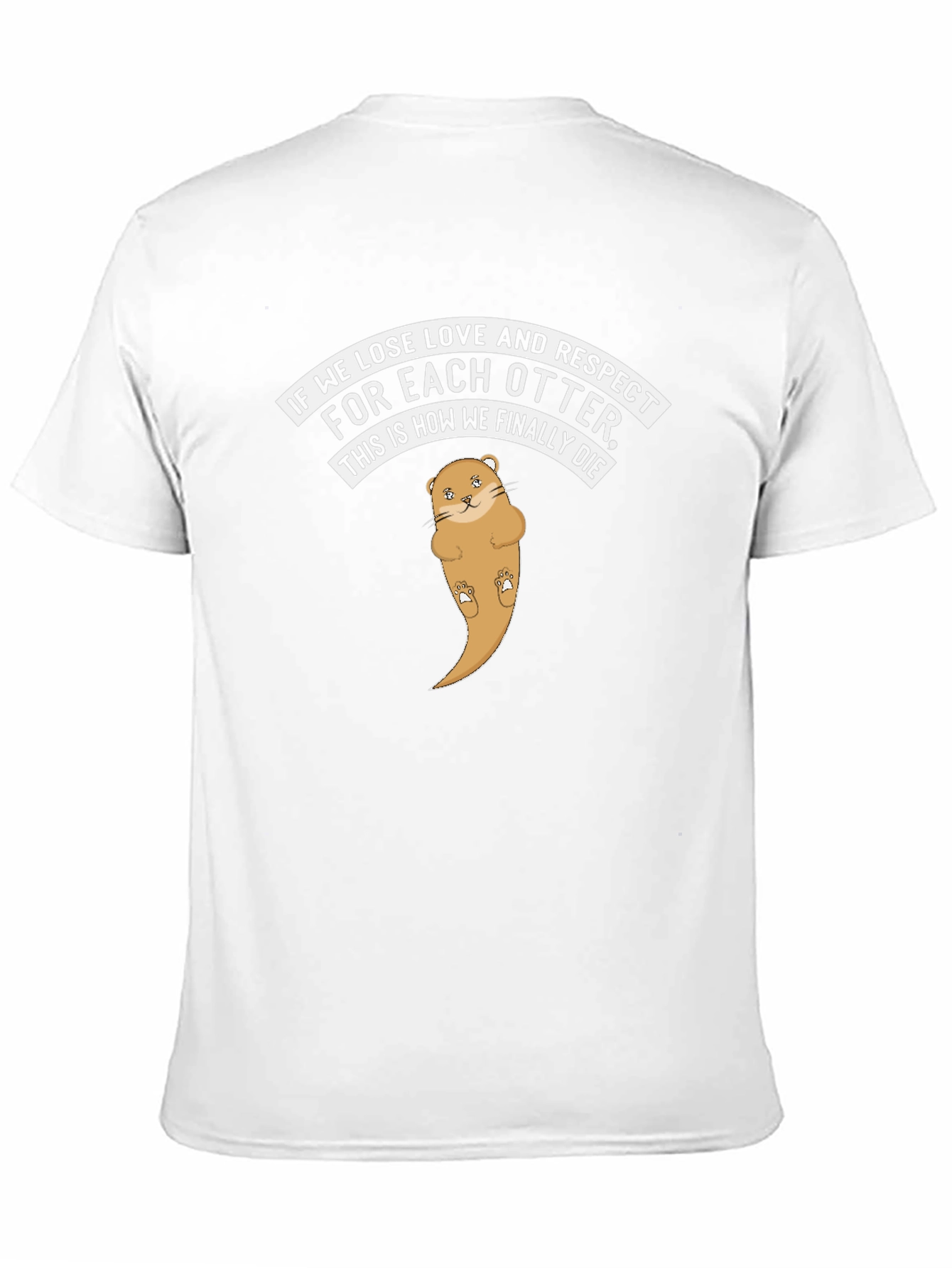 Otter Love & Respect Graphic T-Shirt