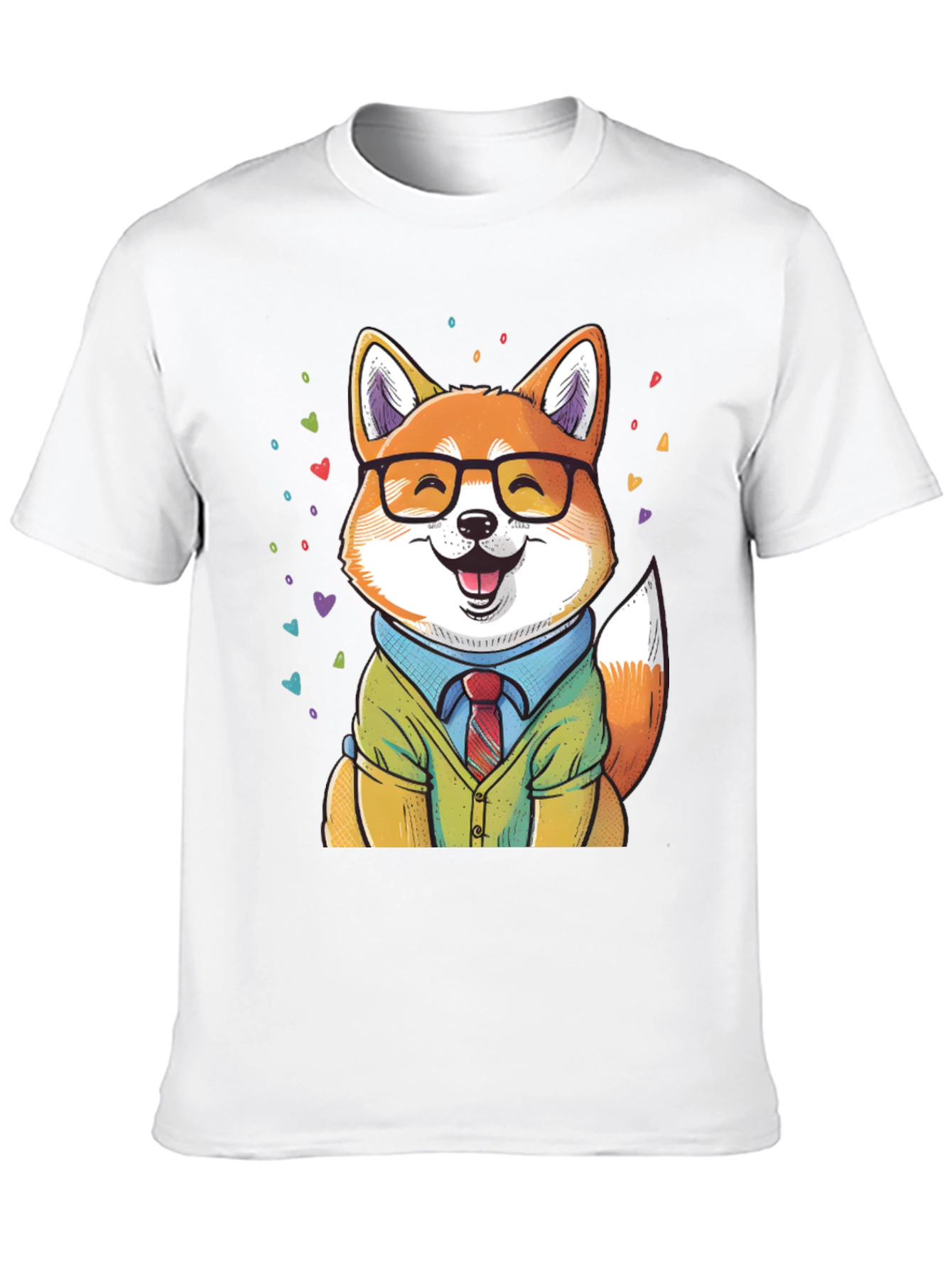 Shiba Inu Office Style T-Shirt