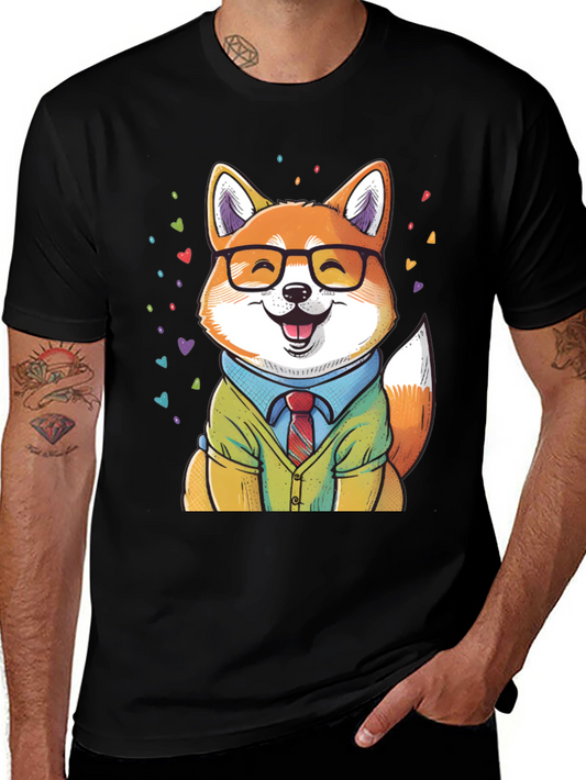 Shiba Inu Office Style T-Shirt