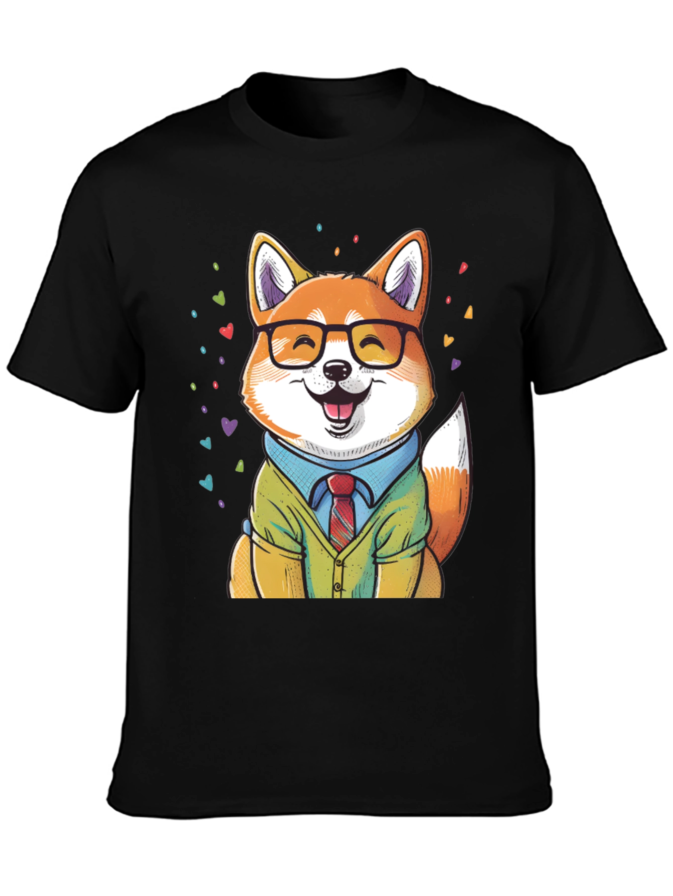 Shiba Inu Office Style T-Shirt