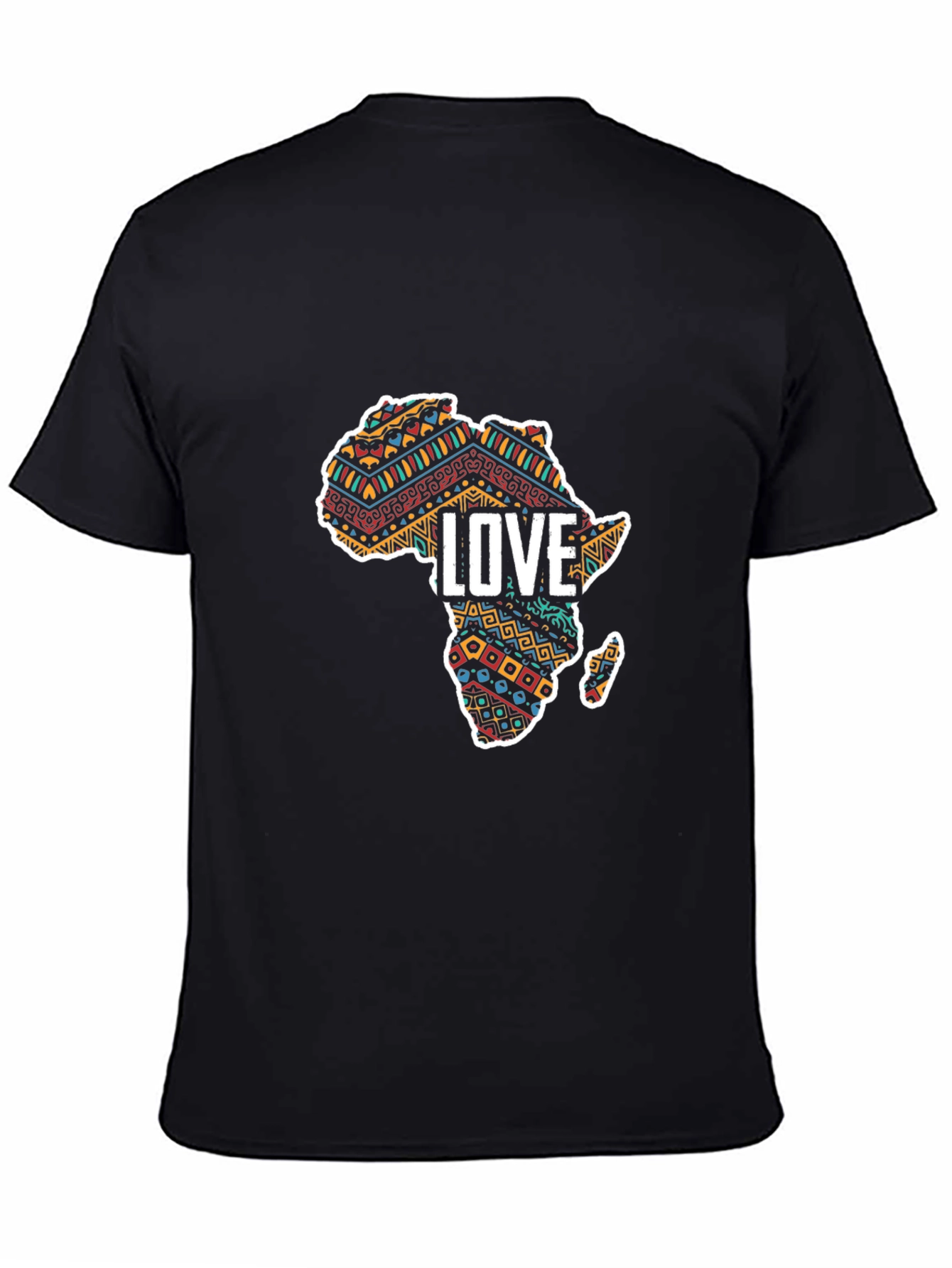 African Love T-Shirt - Stylish Continent Design