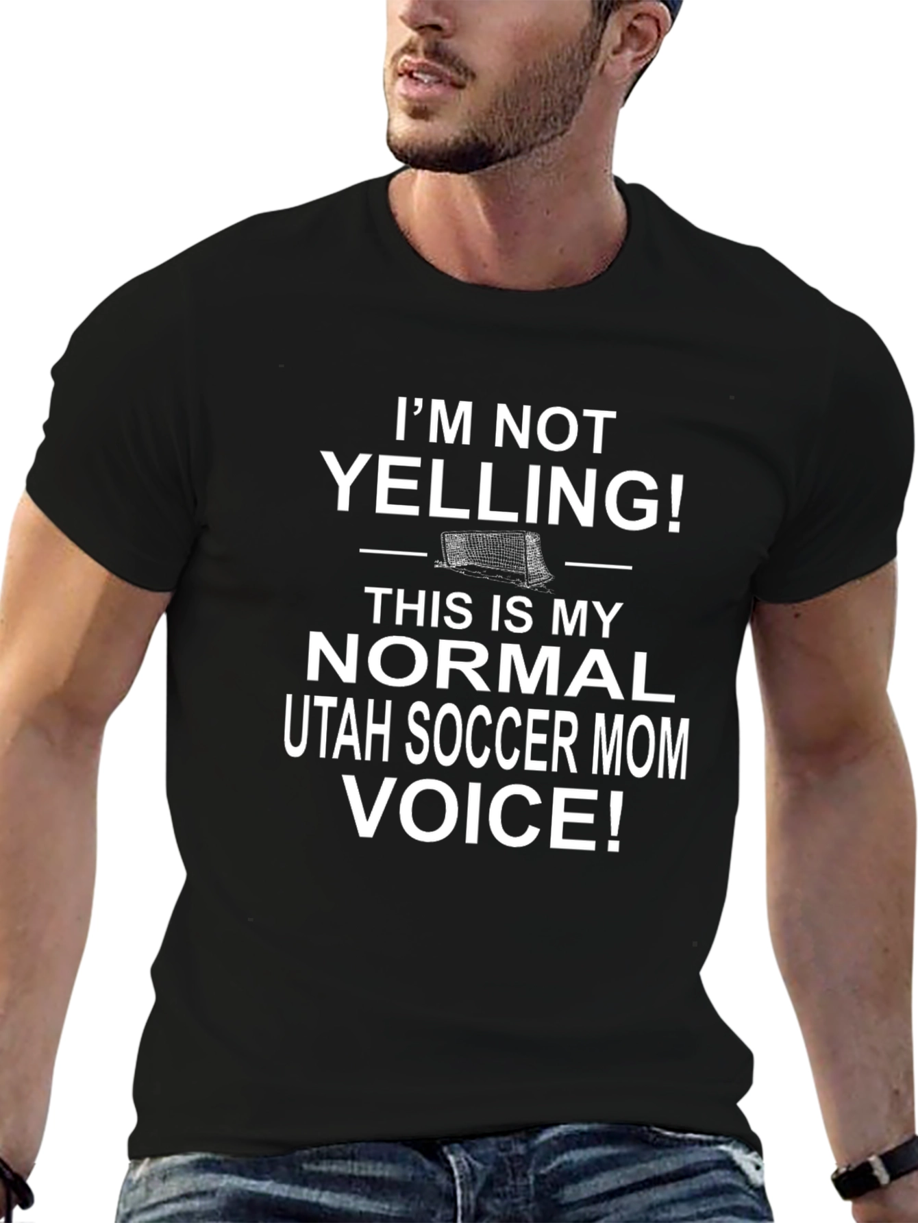 Im Not Yelling Utah Soccer Mom T-Shirt