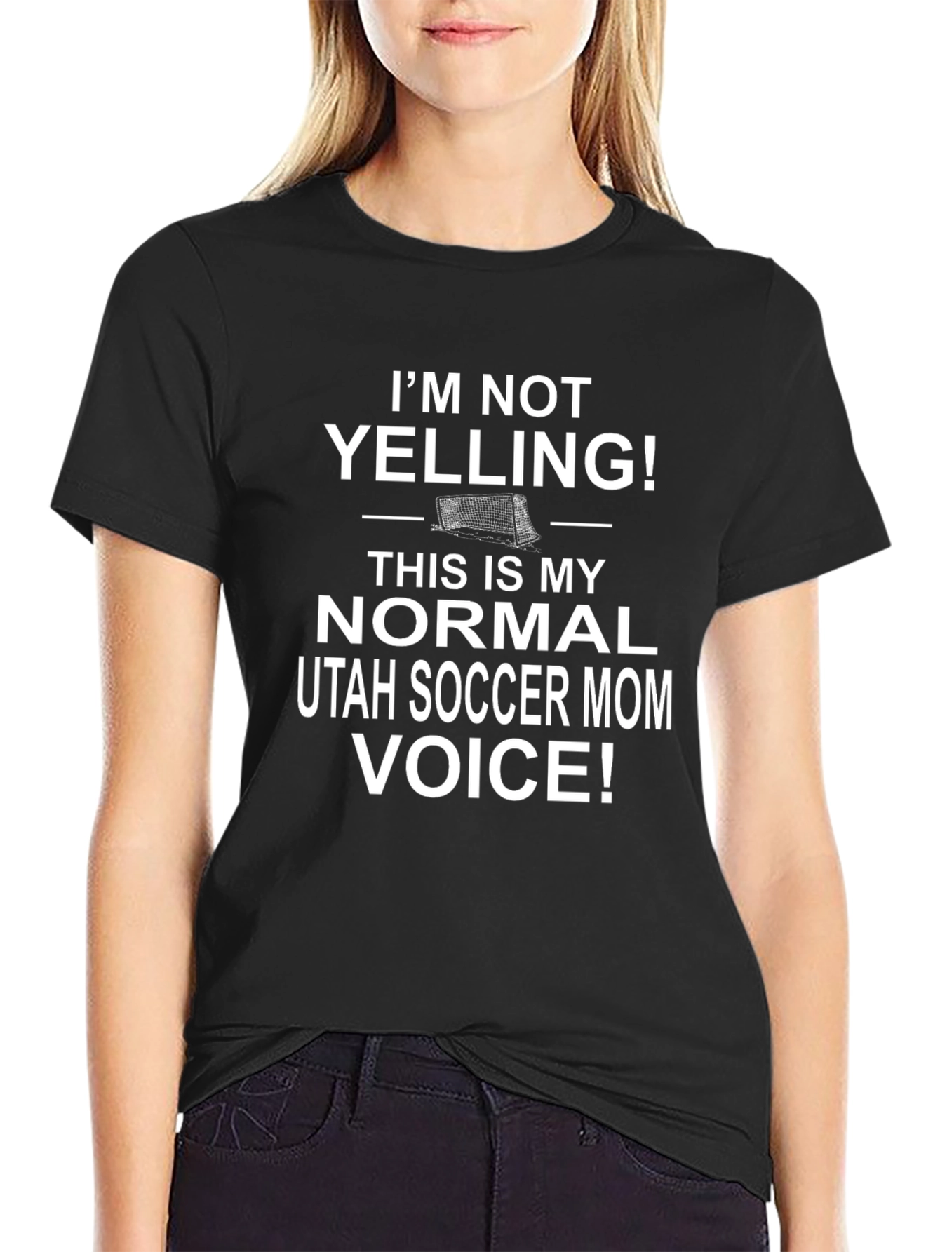 Im Not Yelling Utah Soccer Mom T-Shirt